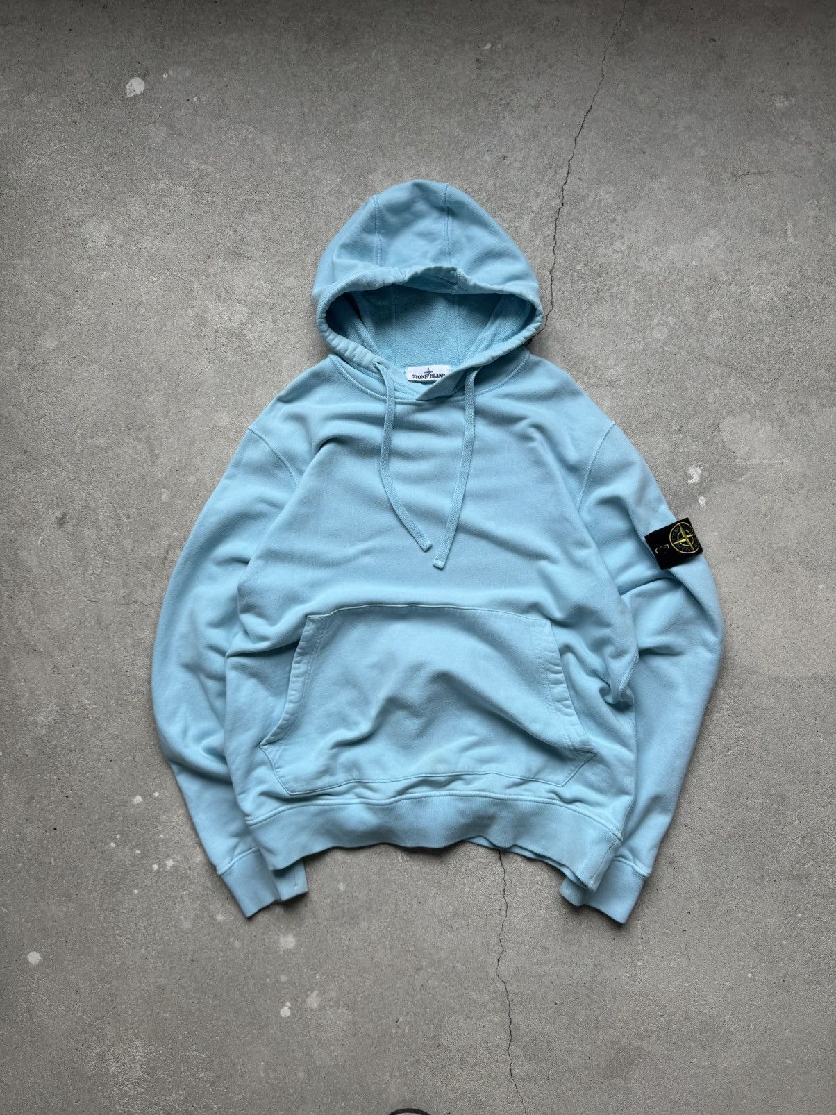 Stone Island Turquoise Hoodie