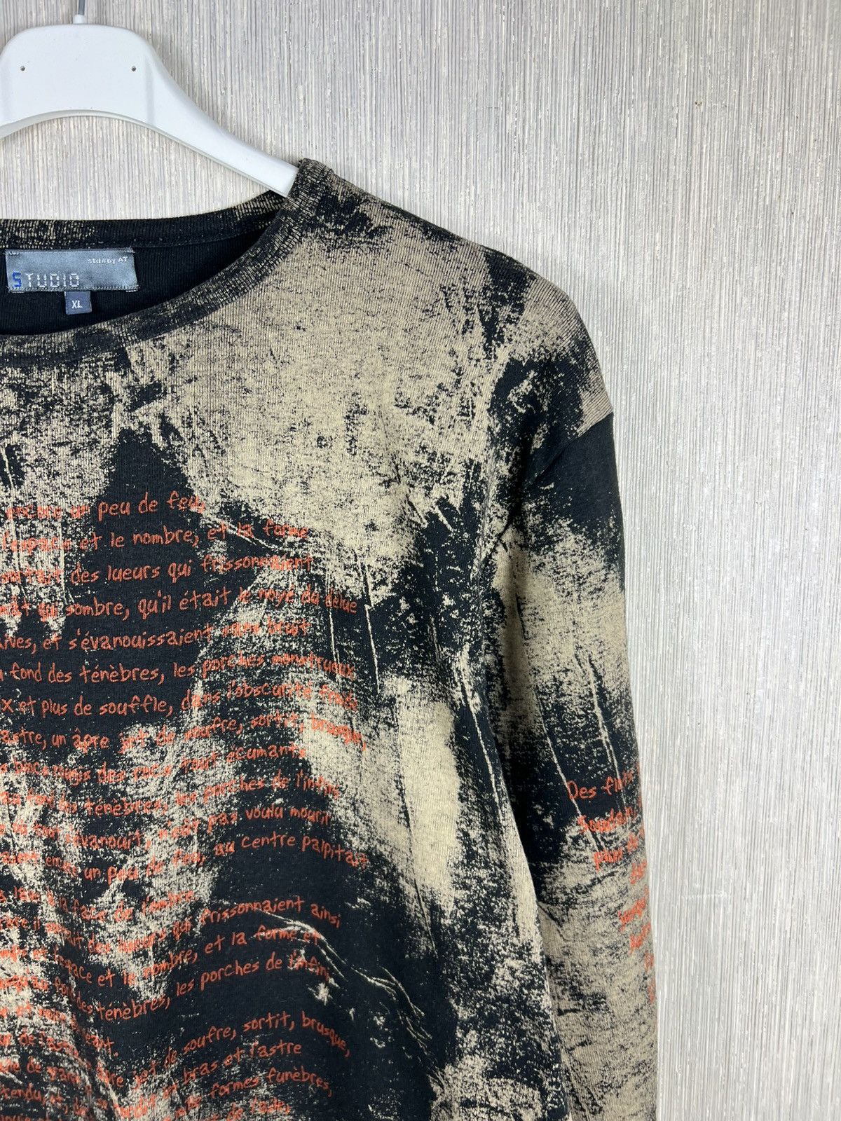 Acne Studios Vintage avant garde studio full print y2k long sleeve tee Size US L / EU 52-54 / 3 - 3 Thumbnail