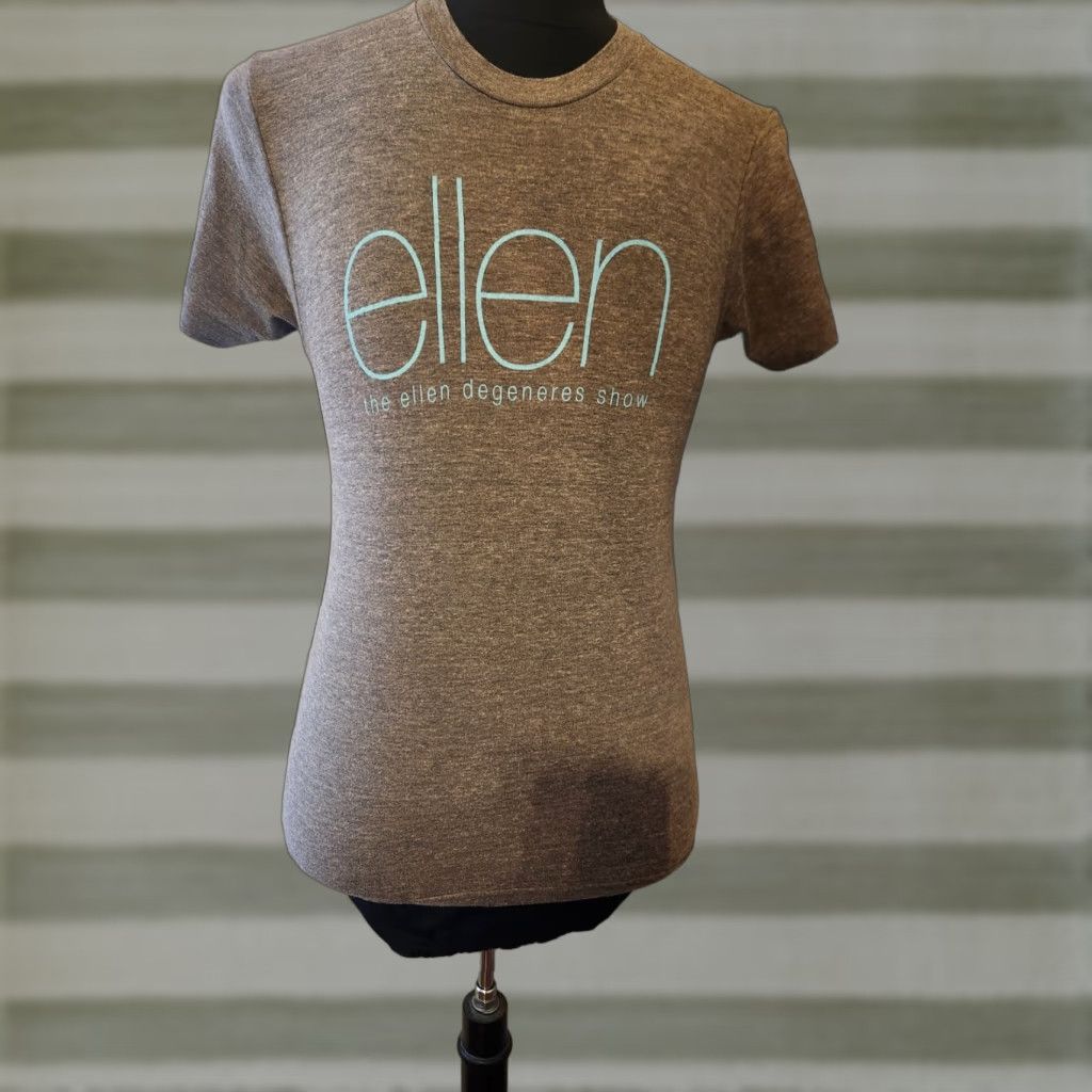 American Apparel Nike Shirt Men S Gray Ellen DeGeneres Show Graphic Crew Neck Short Sleeve Size US S / EU 44-46 / 1 - 1 Preview