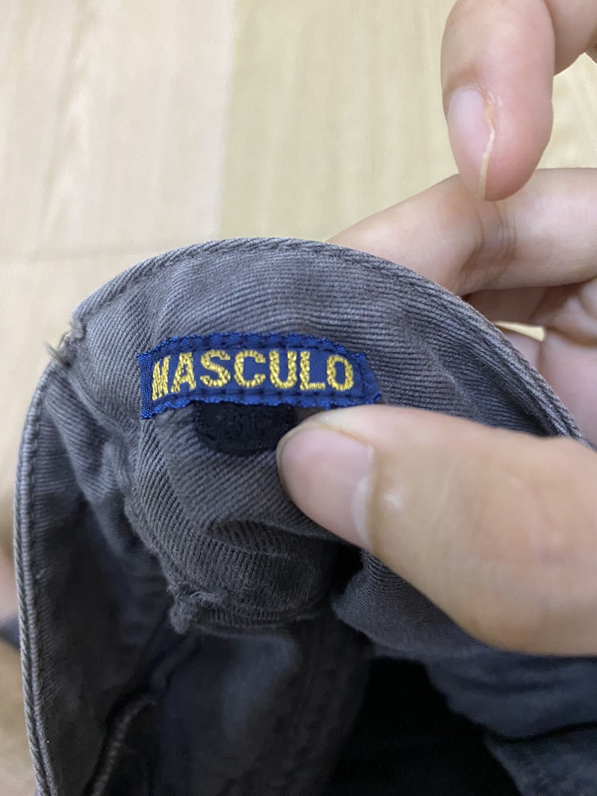 Japanese Brand × Vintage Vintage Masculo patches distress flare pant Size 27" / US 4 / IT 40 - 7 Thumbnail