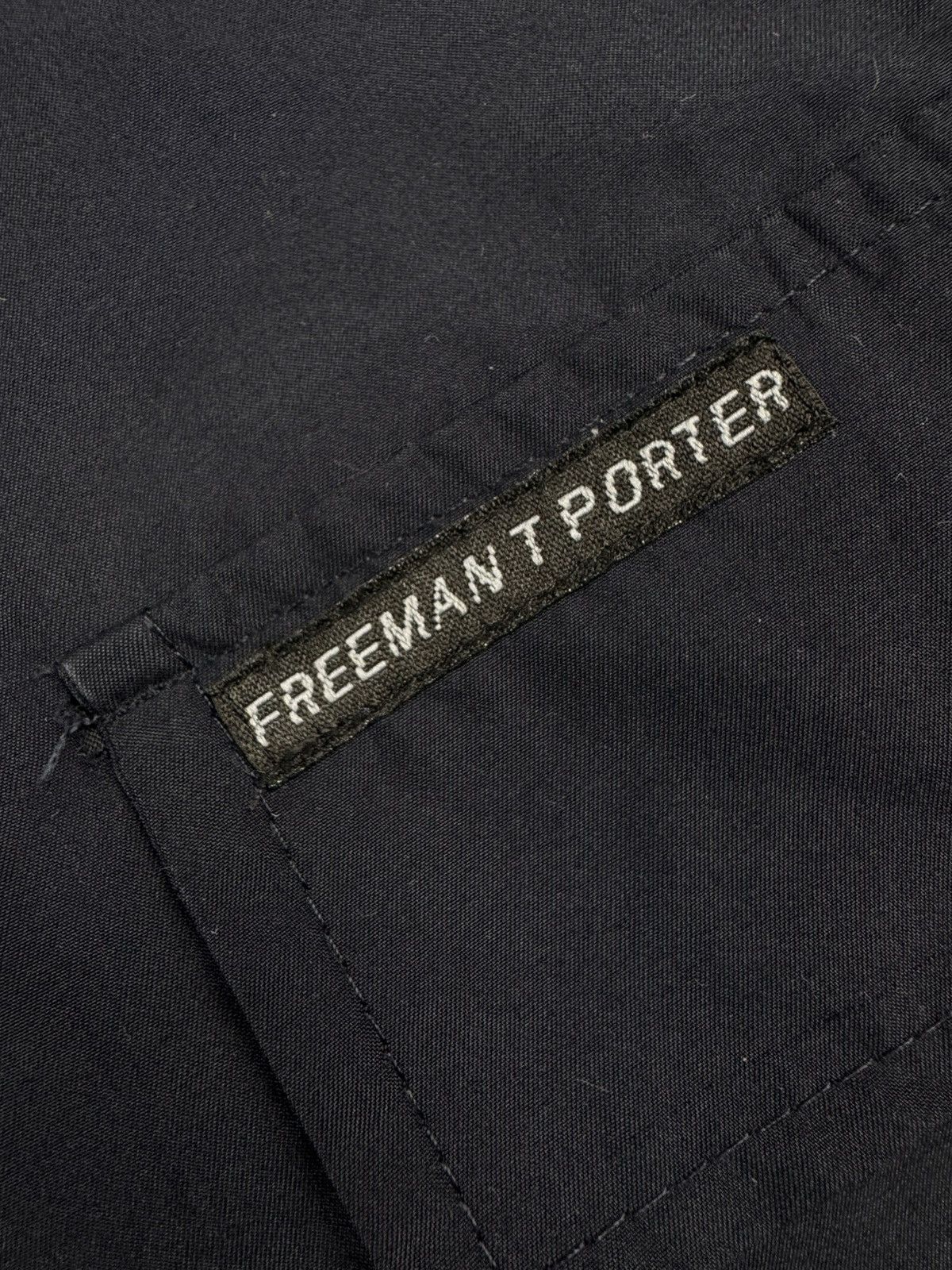 Freeman T. Porter × Vintage Vintage 90s Freeman Porter ultra baggy flared track pants Size US 34 / EU 50 - 8 Thumbnail