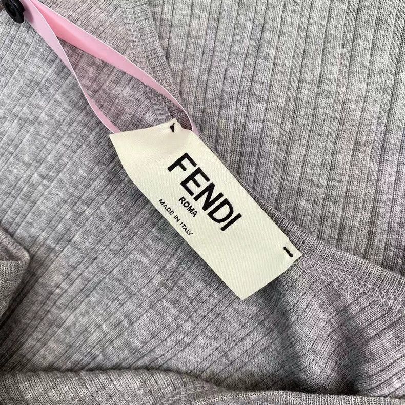 Other Fendi 24ss embroidered logo vest Size US M / EU 48-50 / 2 - 4 Thumbnail