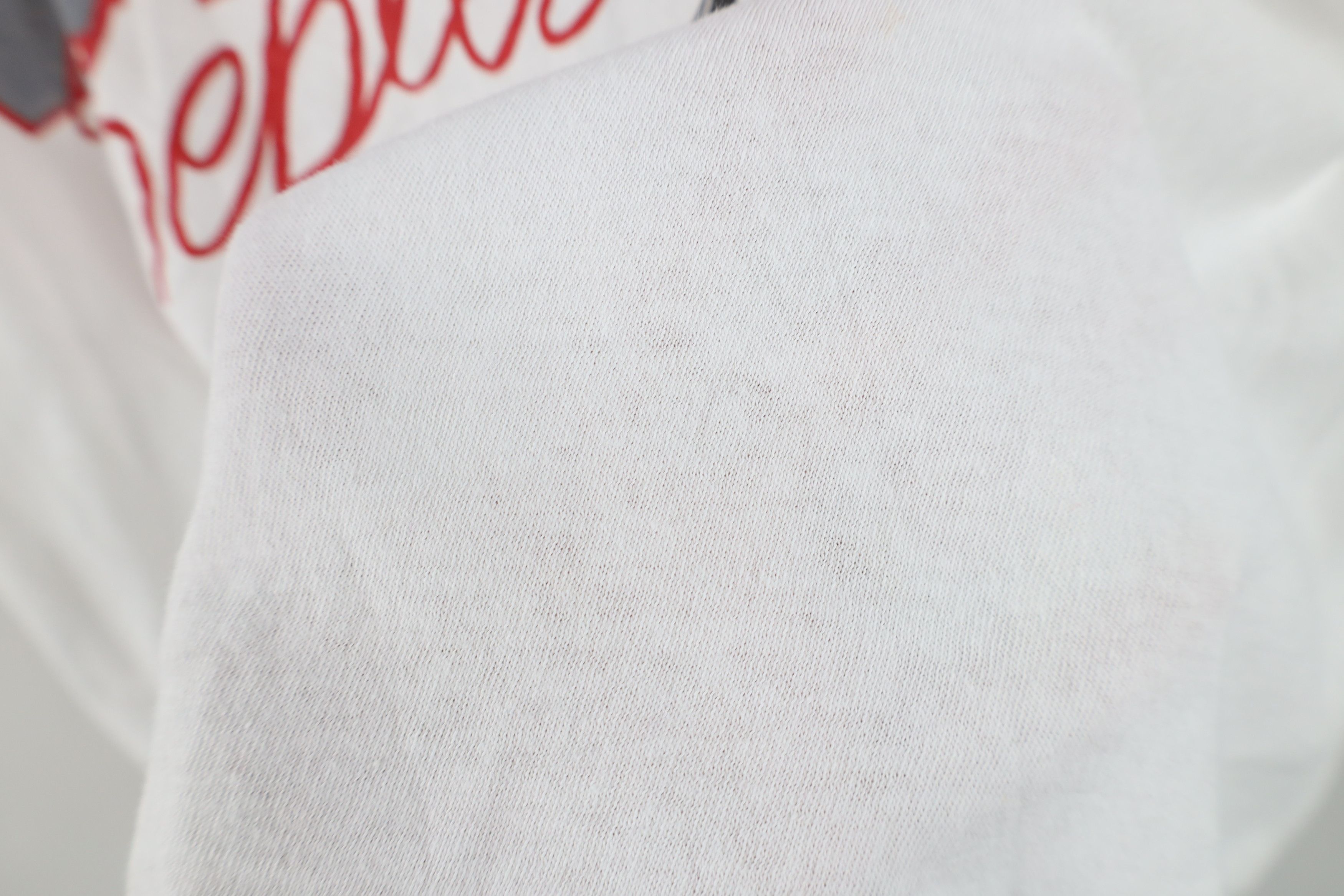 Vintage Vintage 80s 90s Rebels Short Sleeve T-Shirt White Cotton Size US S / EU 44-46 / 1 - 7 Thumbnail
