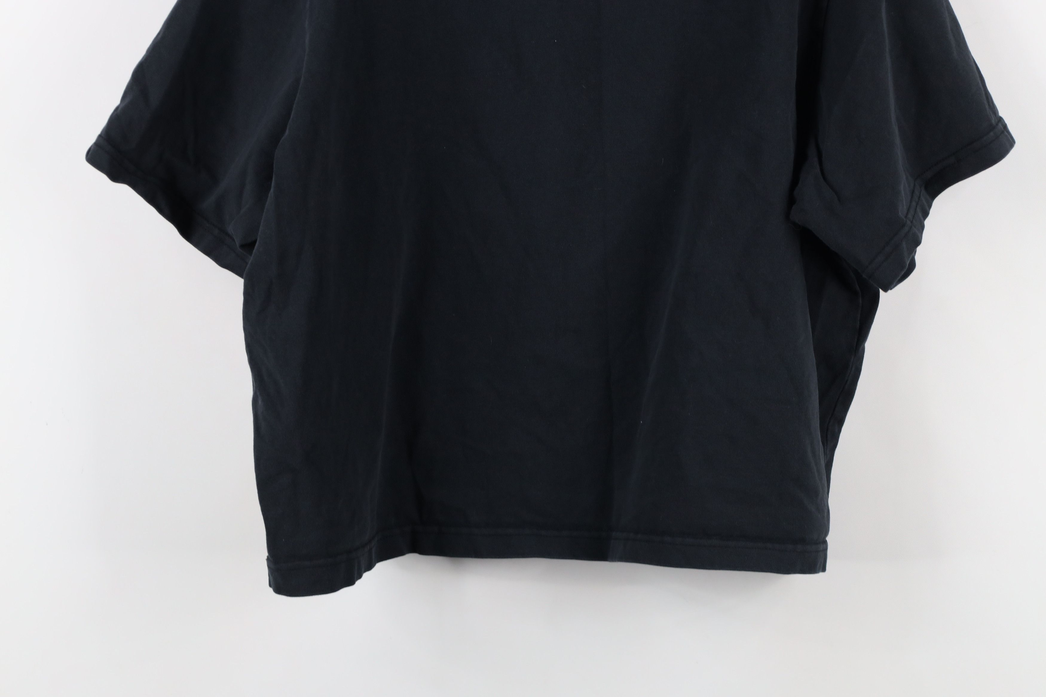 Nike × Vintage Y2K Nike Scott Center Swoosh Cropped Loose Fit T-Shirt Black Size L / US 10 / IT 46 - 11 Thumbnail