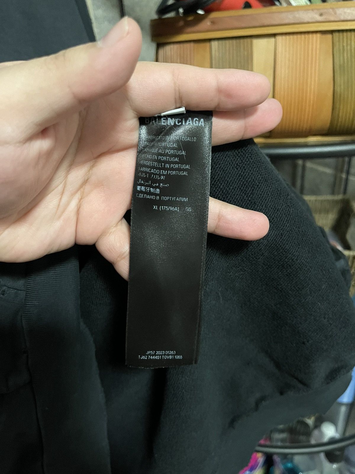 Balenciaga Balenciaga tape type zip-up Size US XL / EU 56 / 4 - 6 Thumbnail
