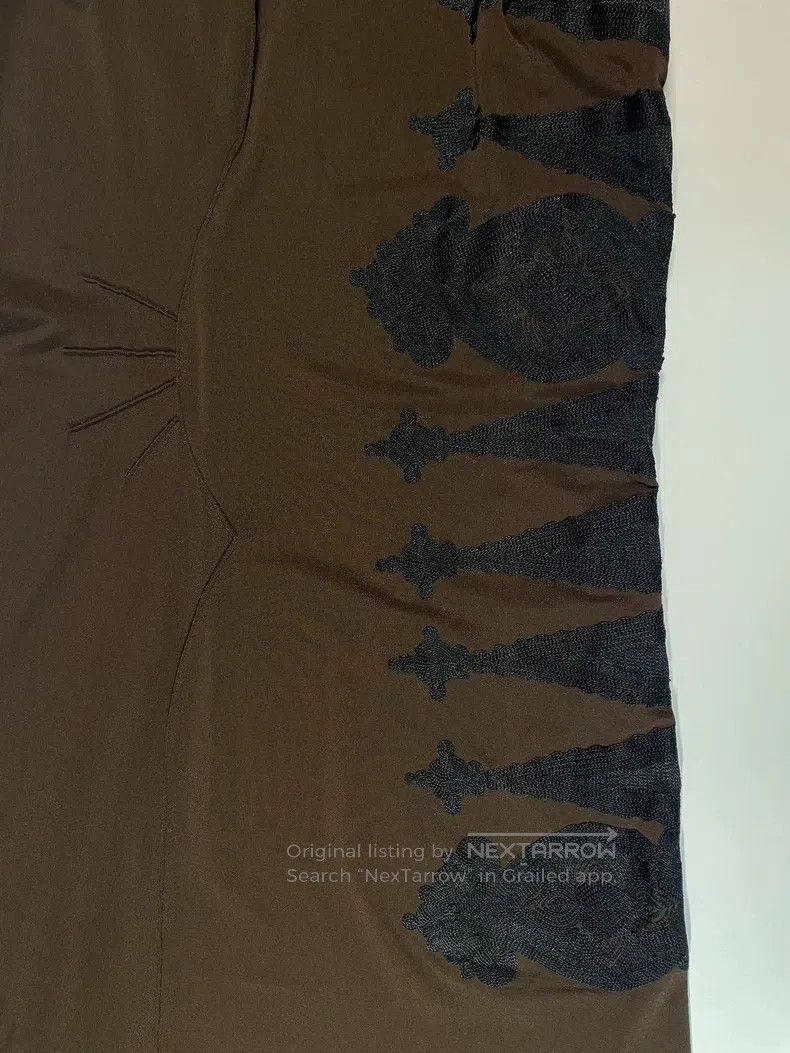 Kenzo Kenzo Brown Embroidered Dress Size XS / US 0-2 / IT 36-38 - 4 Thumbnail