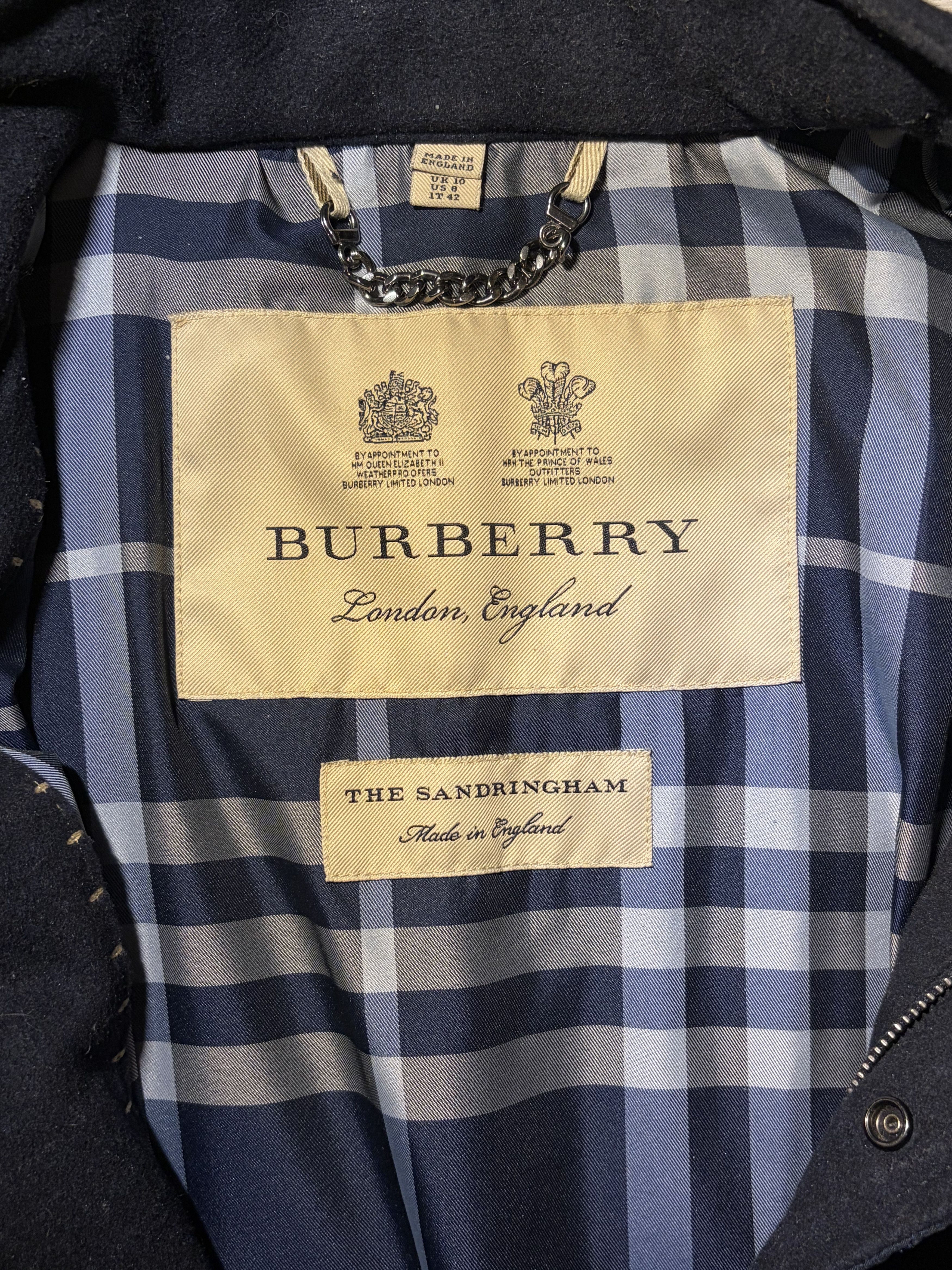 Burberry Jacket Burberry The Sandringham – Vintage Size 38R - 3 Thumbnail