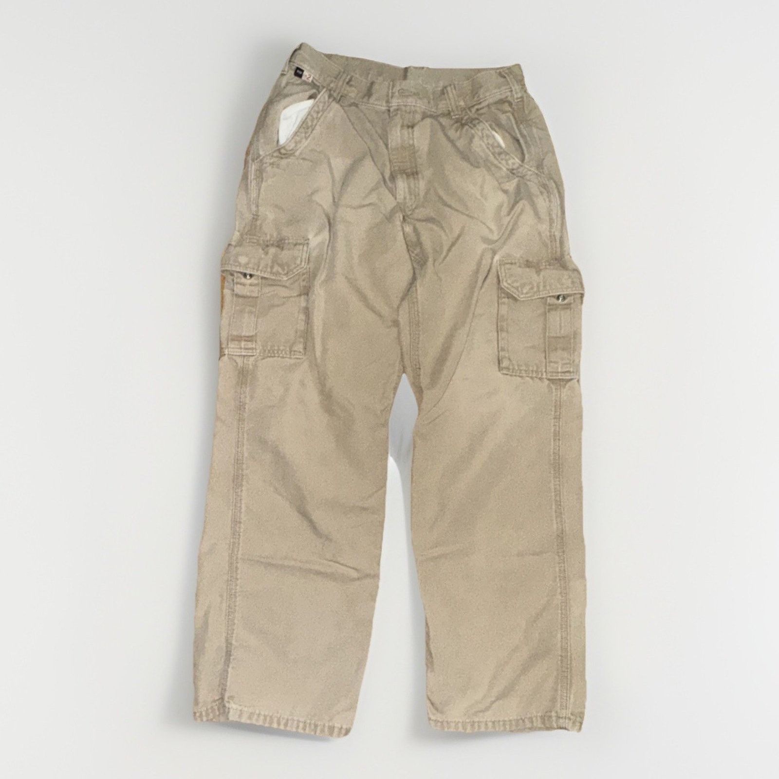 Carhartt Carhartt FR Fire Resistant Cargo Work Pants Khaki 30x29 Size US 30 / EU 46 - 3 Thumbnail