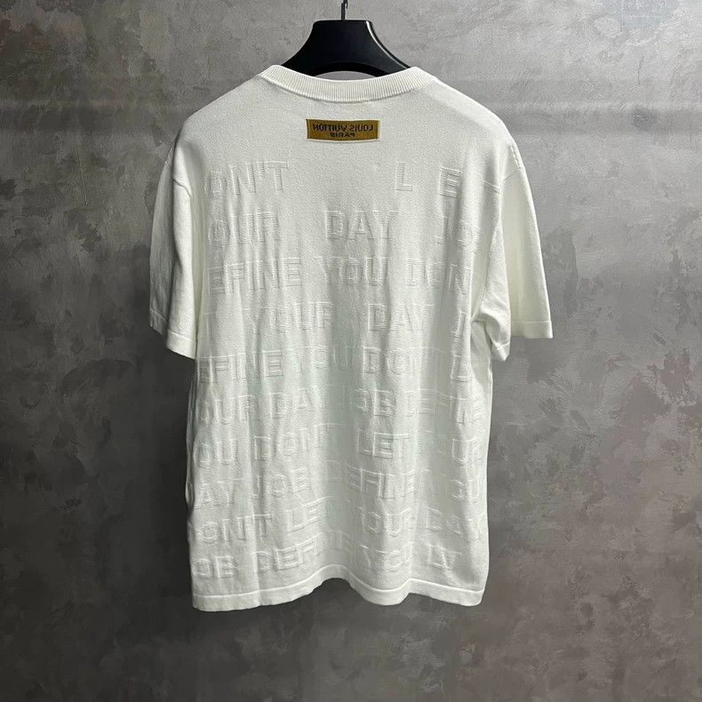 Louis Vuitton Louis Vuitton White Short Sleeve T -2505 Size US M / EU 48-50 / 2 - 5 Thumbnail