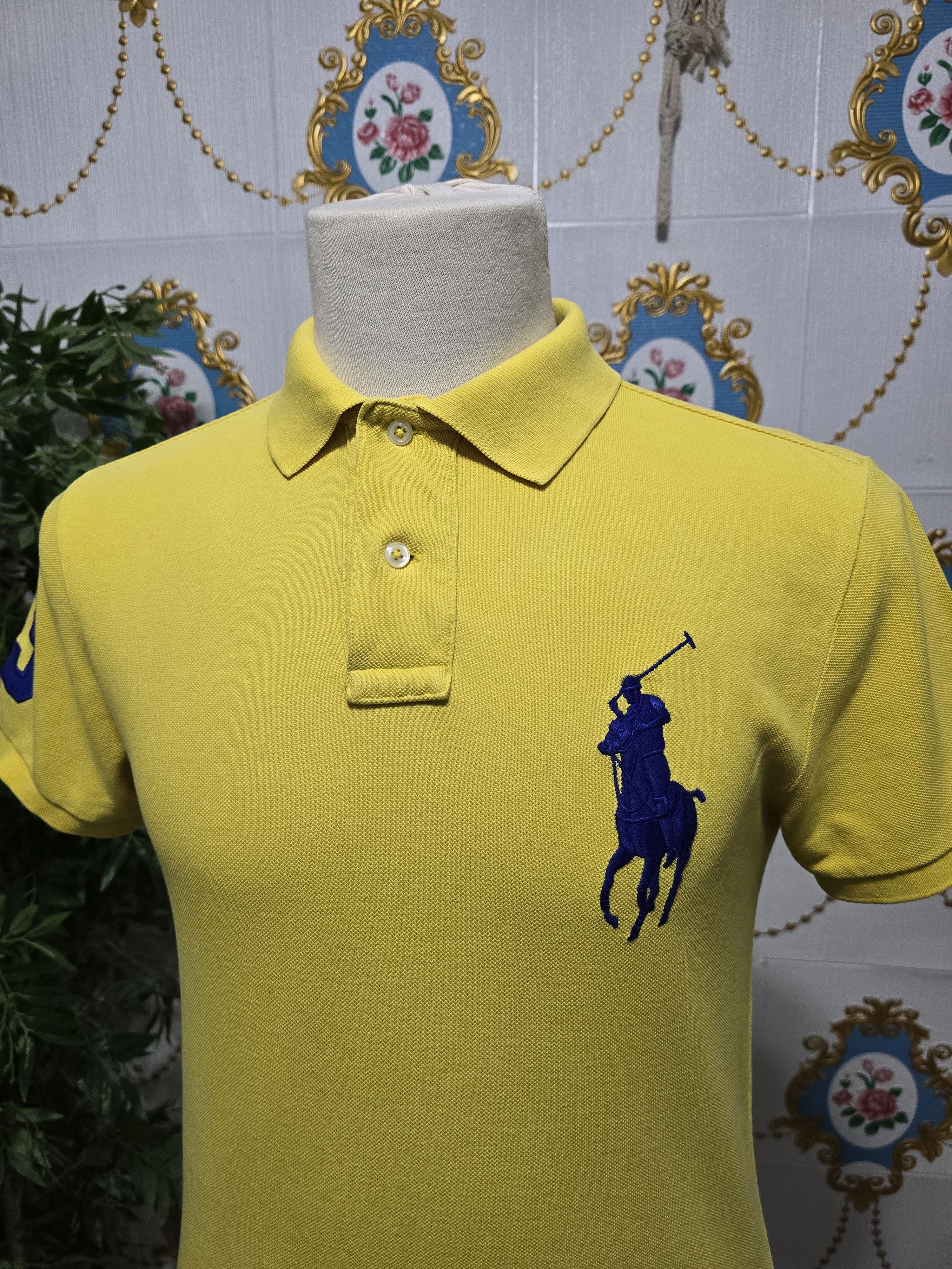 Polo Ralph Lauren Polo Ralph Lauren Big Pony polo shirt with a navy blue logo Size US S / EU 44-46 / 1 - 2 Thumbnail