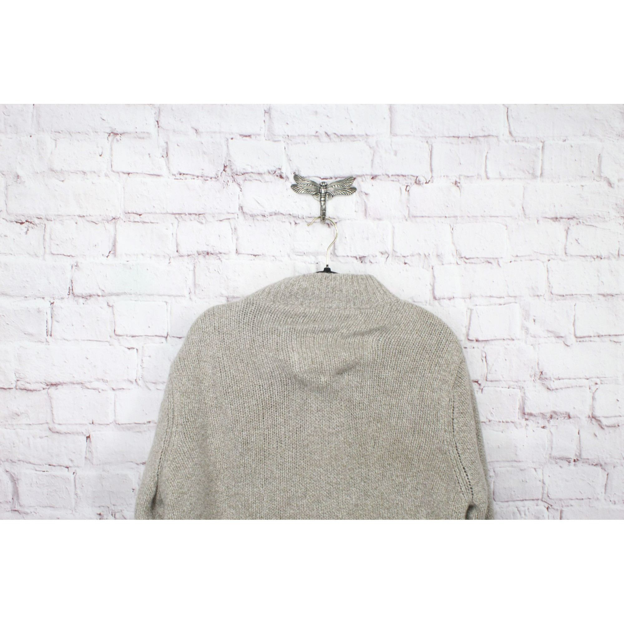 L.L. Bean LL Bean Men's Ragg Wool Sweater Full Zip Flannel Lined Size US XL / EU 56 / 4 - 4 Thumbnail