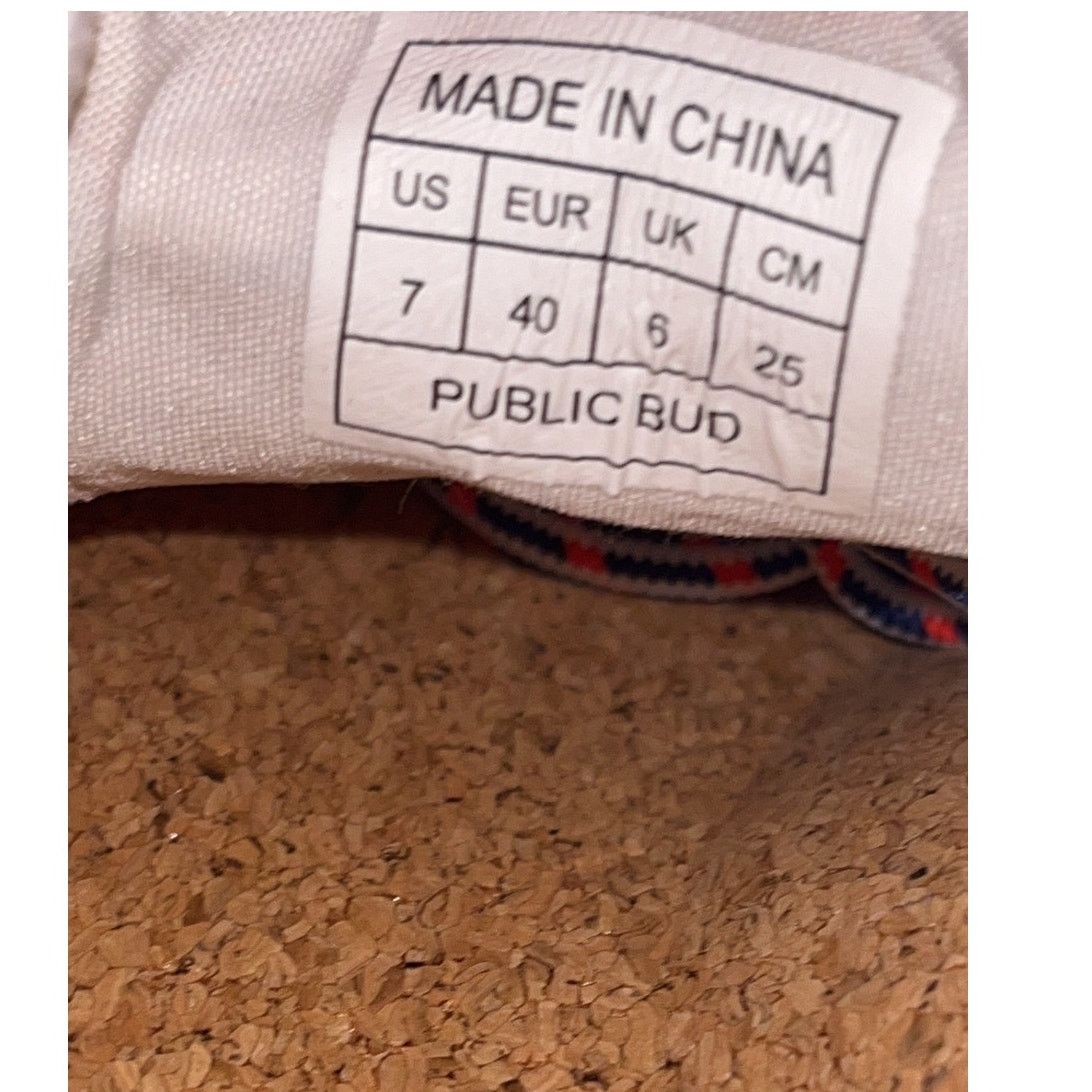 Budweiser Alife Budweiser Mens Size 7 Public Bud Canvas Sneakers Size US 7 / EU 40 - 9 Thumbnail