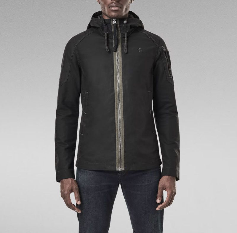 G-Star G Star Raw Batt Zip Cotton Jacket Black Men's M Size US M / EU 48-50 / 2 - 1 Thumbnail