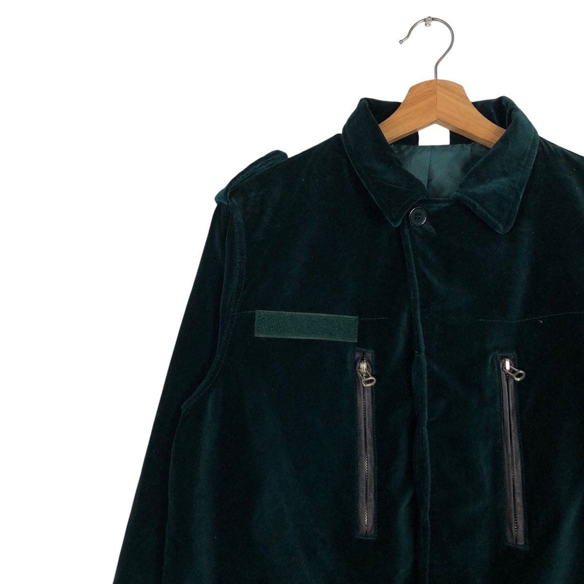 Issey Miyake 🔥Biker Jacket Velvet Rare Pocket Phono Japan Issey Miyake Size US M / EU 48-50 / 2 - 7 Thumbnail