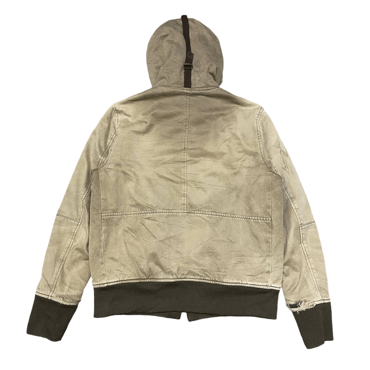 Japanese Brand Vintage Red Button Tactical Multi Pocket Hooded Jacket Size US M / EU 48-50 / 2 - 10 Thumbnail
