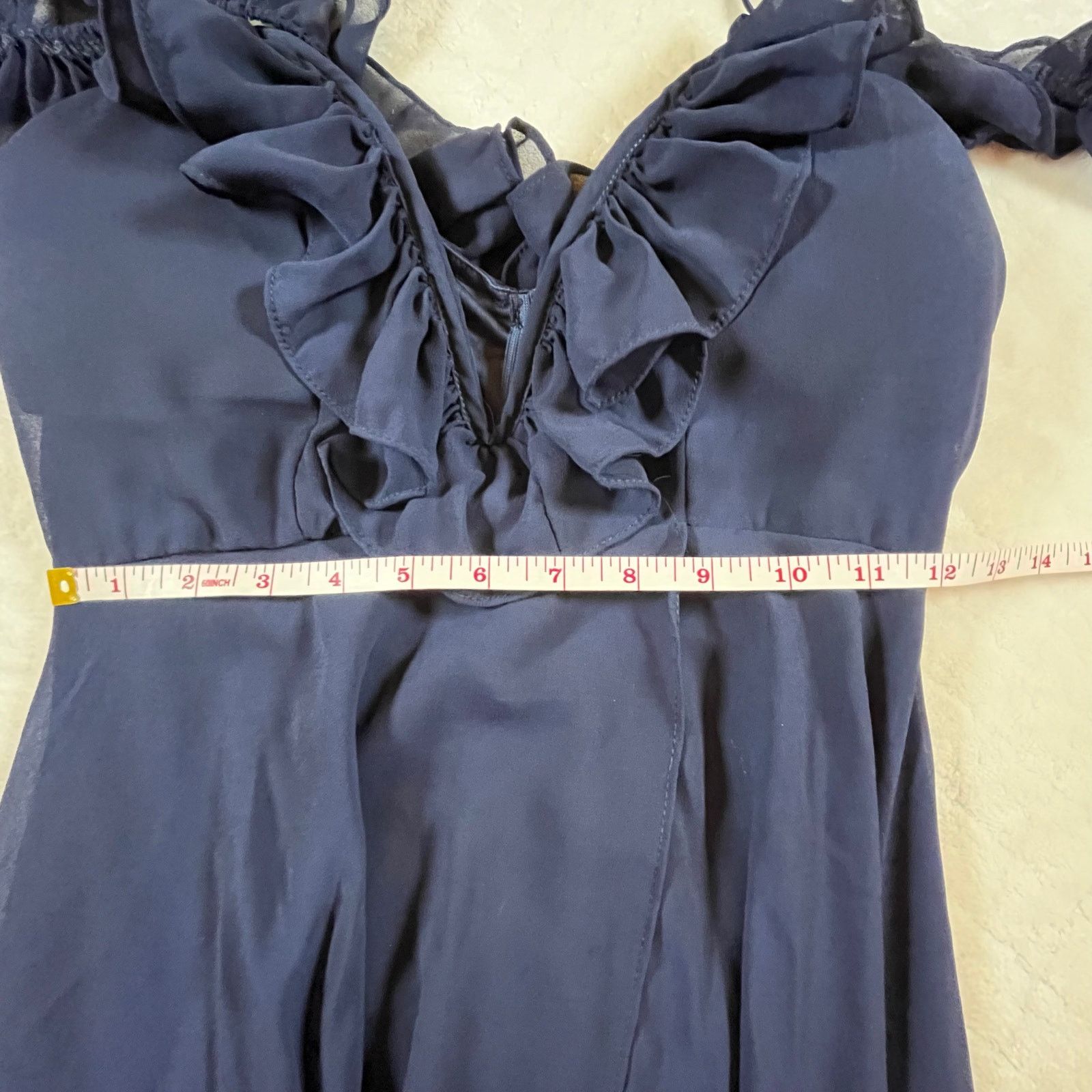 Other Lovesong Navy Blue Dress - size small- excellent condition Size S / US 4 / IT 40 - 7 Thumbnail