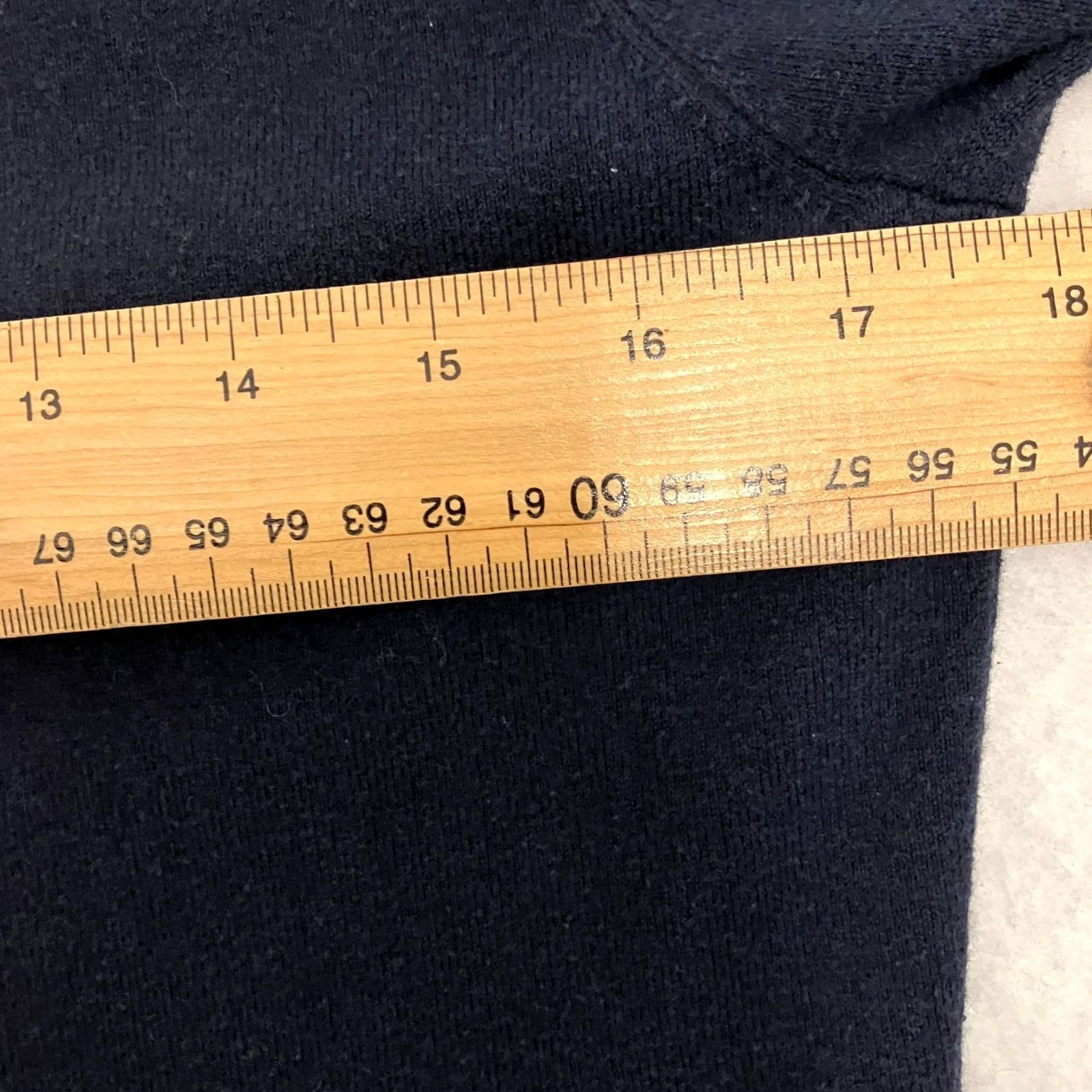 Tommy Hilfiger Tommy Hilfiger Cardigan Womens Large Navy Cashmere Cotton Button Front Size L / US 10 / IT 46 - 7 Thumbnail