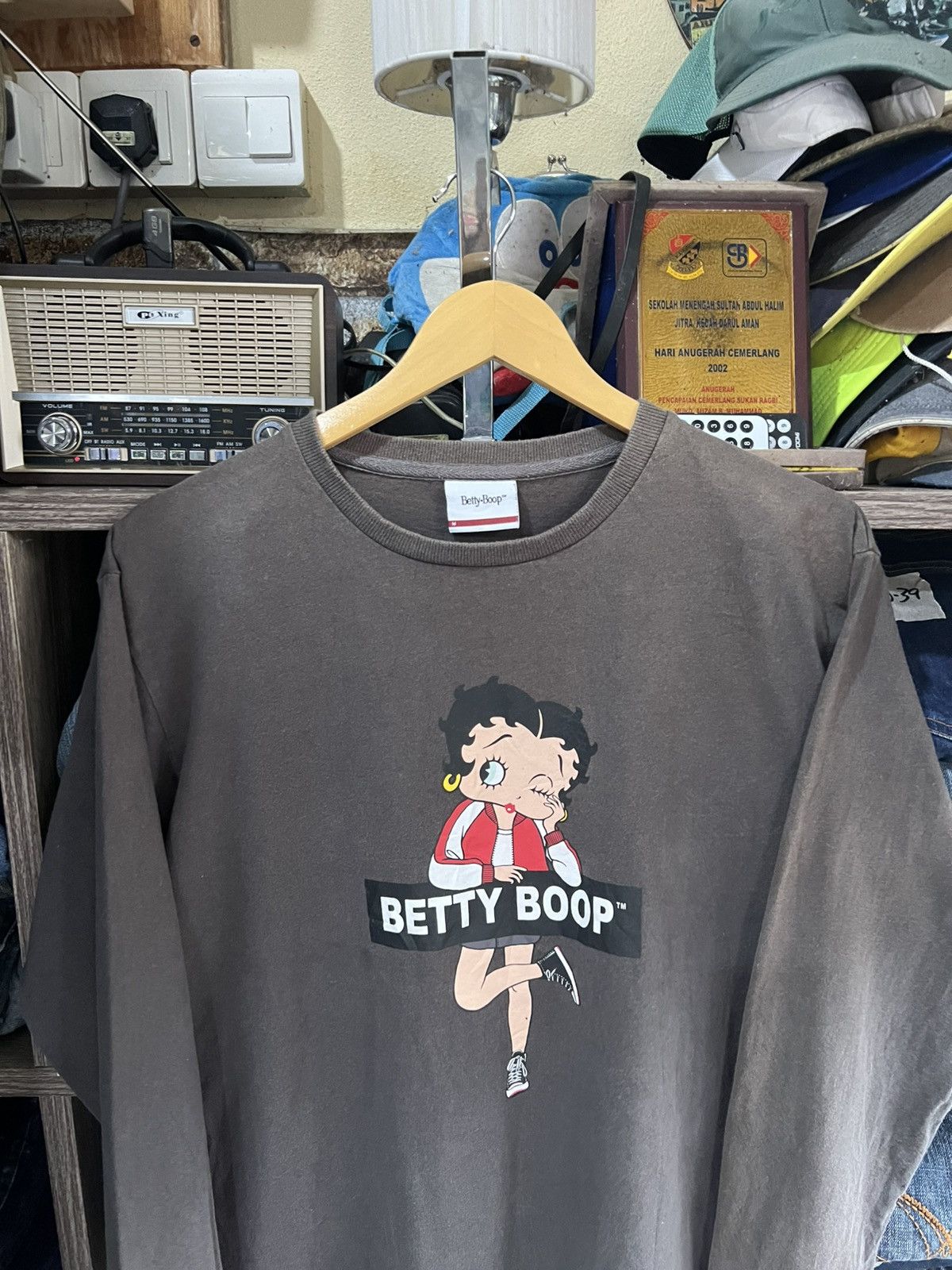 Cartoon Network 🔥Betty Boop Long Sleeve Size US M / EU 48-50 / 2 - 3 Thumbnail