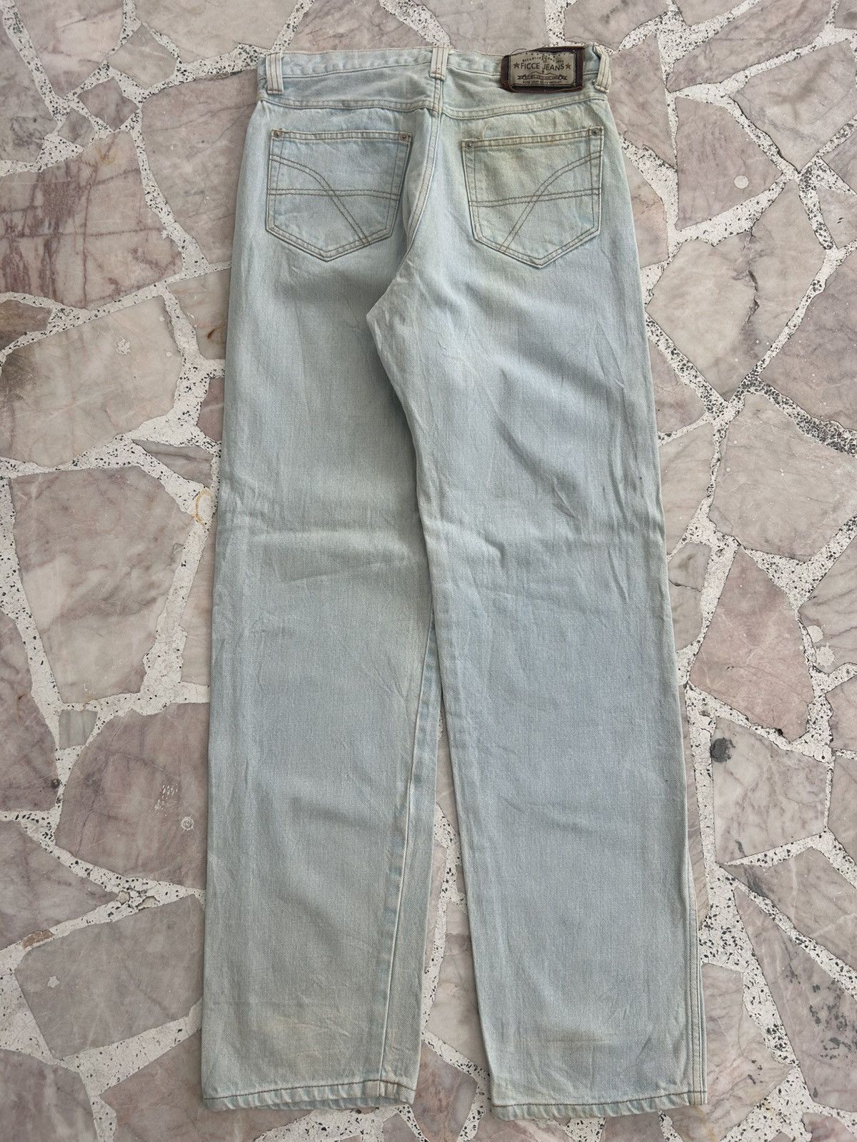 Japanese Brand Ficce Jeans Japan Vintage Denim Size US 32 / EU 48 - 2 Thumbnail