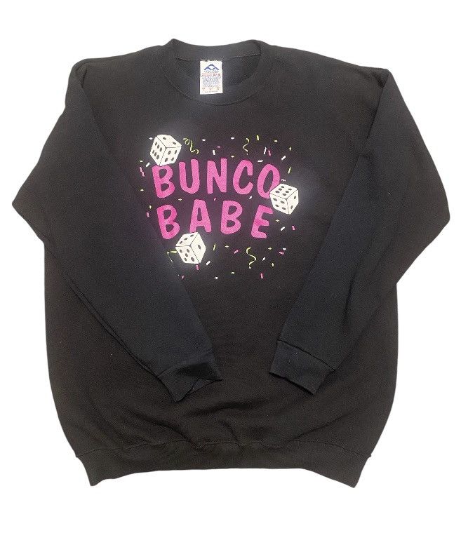 AAA 1995’ Vintage Bunco Babe Sweater Size L / US 10 / IT 46 - 1 Thumbnail