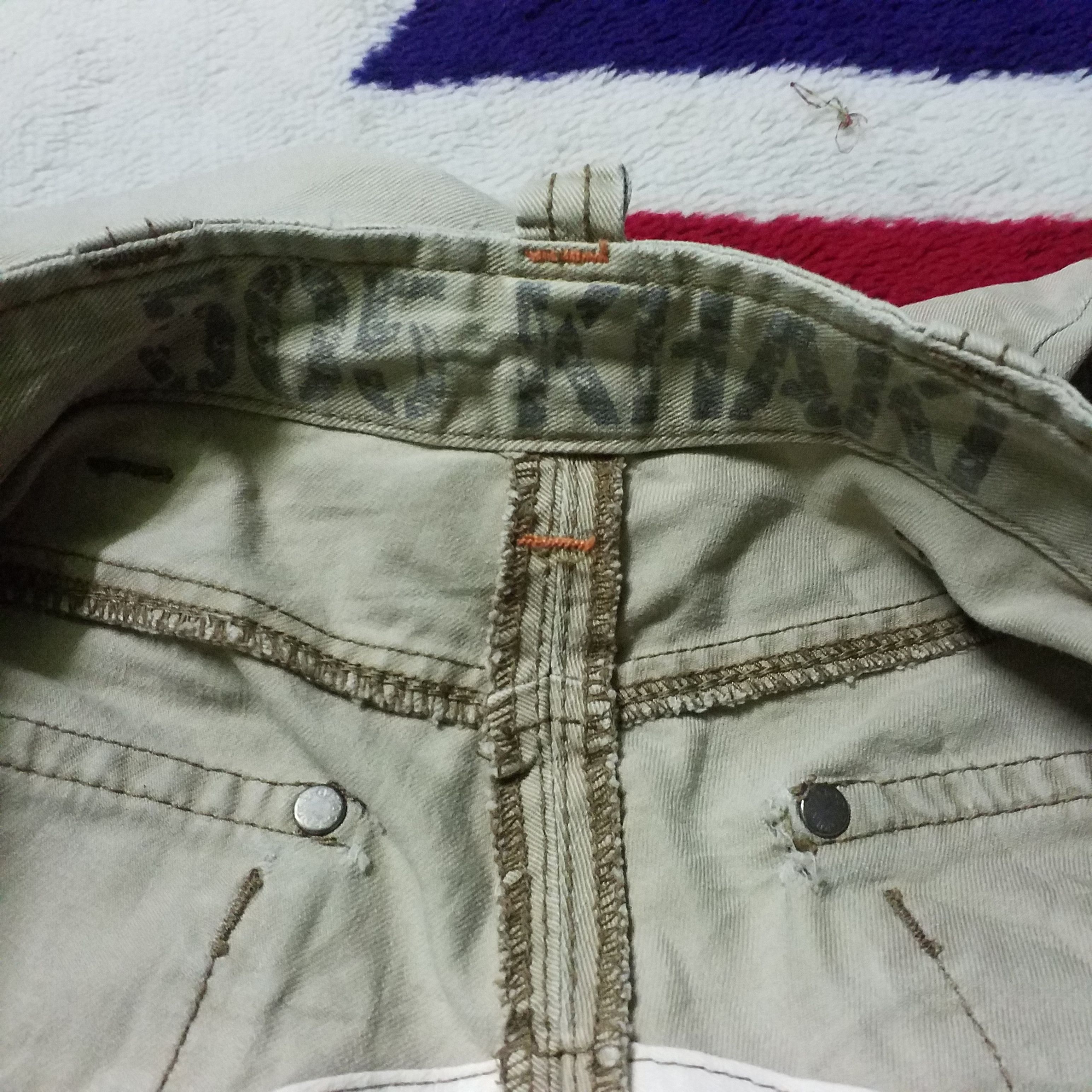 Edwin EDWIN 505 KHAKI BUSH PANT FLARE Size US 32 / EU 48 - 12 Thumbnail