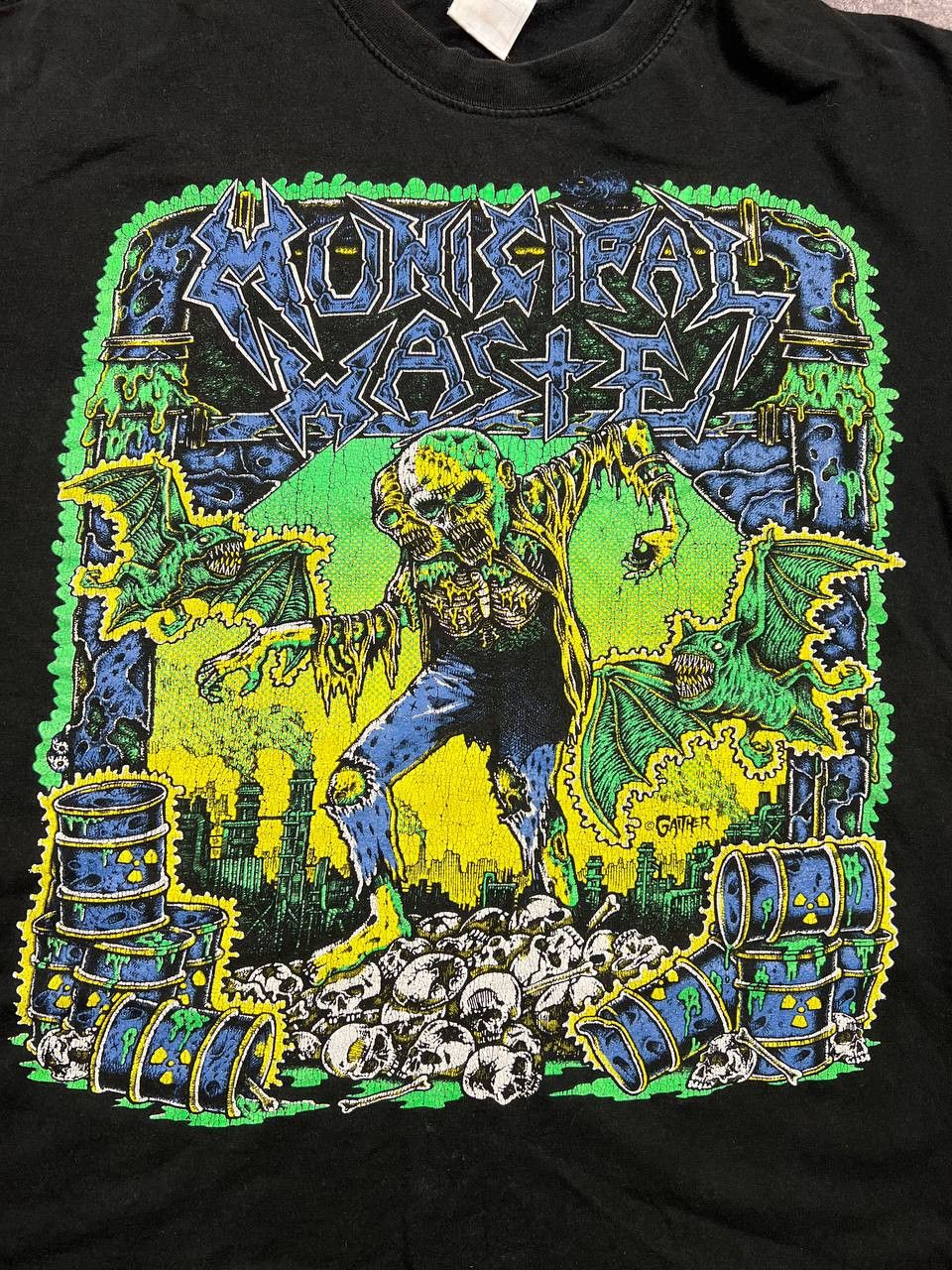 Band Tees Vintage Municipal Waste Hardcore Band Tee Shirt Size US M / EU 48-50 / 2 - 4 Thumbnail