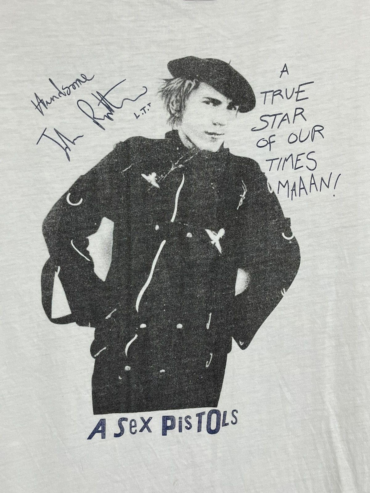 Band Tees SID VICIOUS SEX PISTOLS BAND THE WOODMAX HOMME TEE SHIRT Size US M / EU 48-50 / 2 - 3 Thumbnail