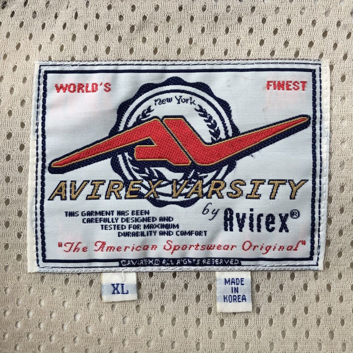Avirex Vintage Avirex USA Satin Varsity Jacket Size US XL / EU 56 / 4 - 20 Thumbnail