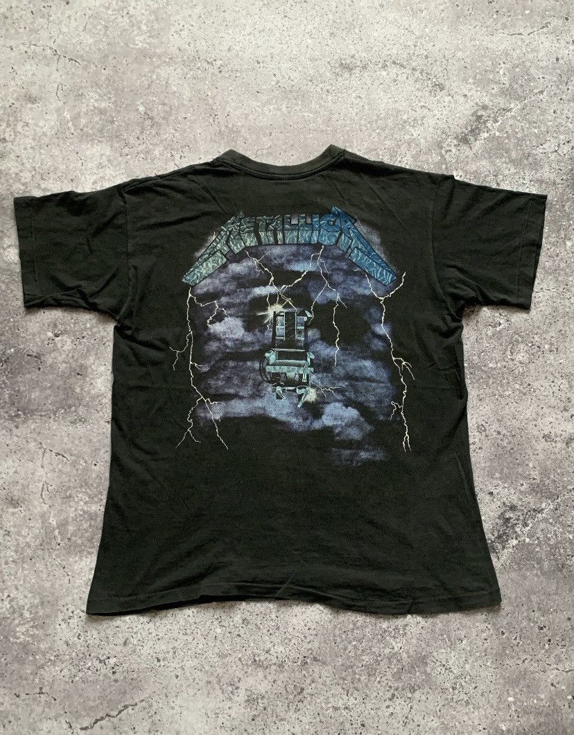 Metallica 🔥VINTAGE 90s METALLICA RIDE THE LIGHT EMPYRE TEE SIGLE STITC Size US M / EU 48-50 / 2 - 7 Thumbnail