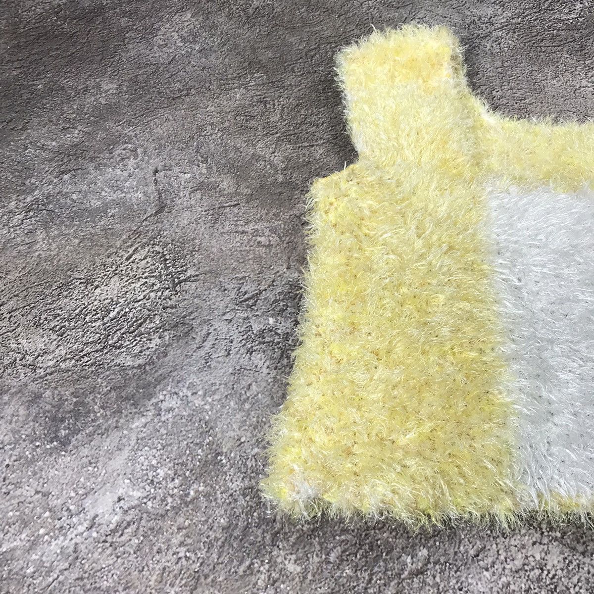 Vintage Vintage Y2K Oversized Mohair Tank Top Abstract Knit 90s L Size L / US 10 / IT 46 - 5 Thumbnail