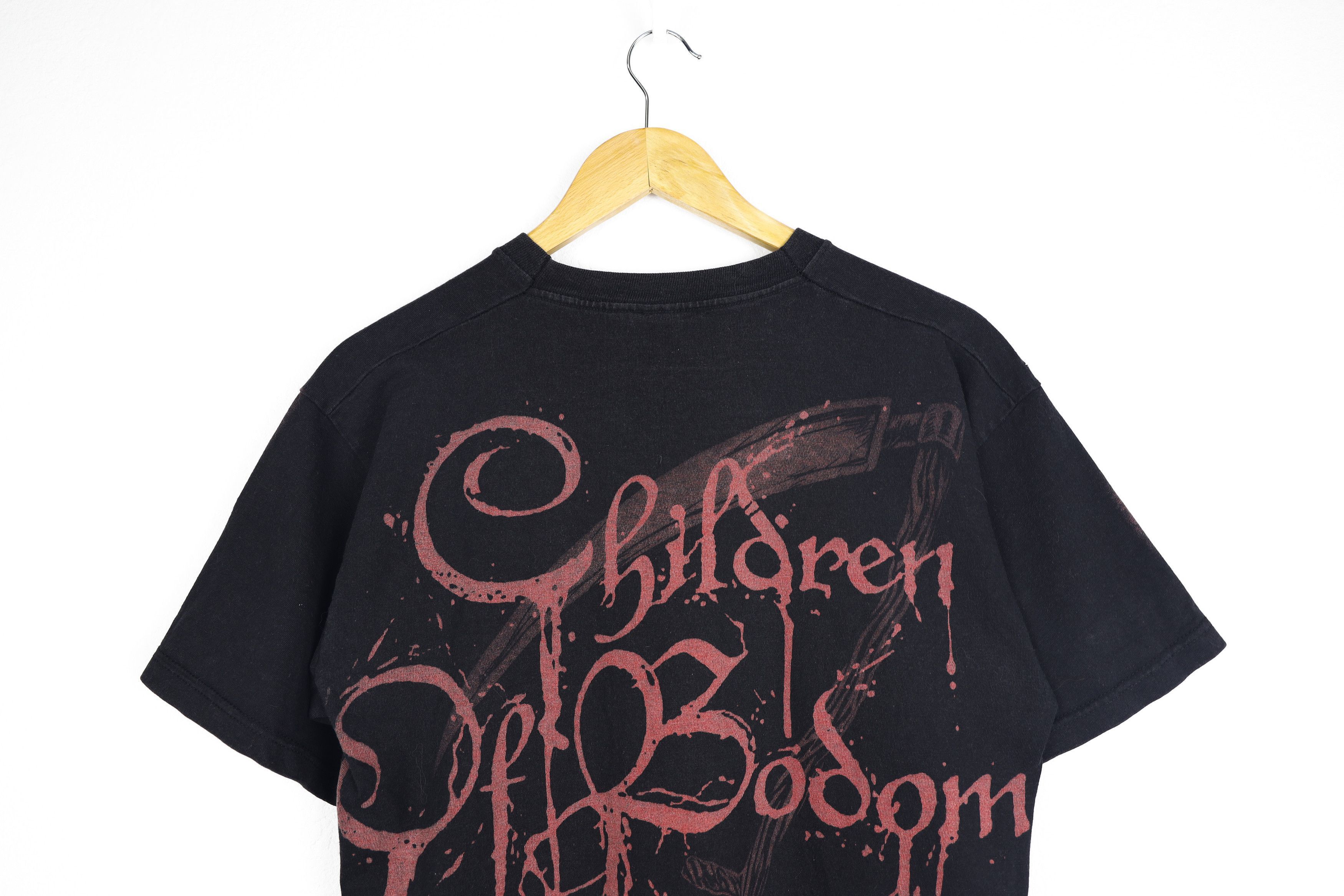 Band Tees Vintage Children of Bodom All Over Print Graphic Tee T-shirt Size US L / EU 52-54 / 3 - 10 Thumbnail