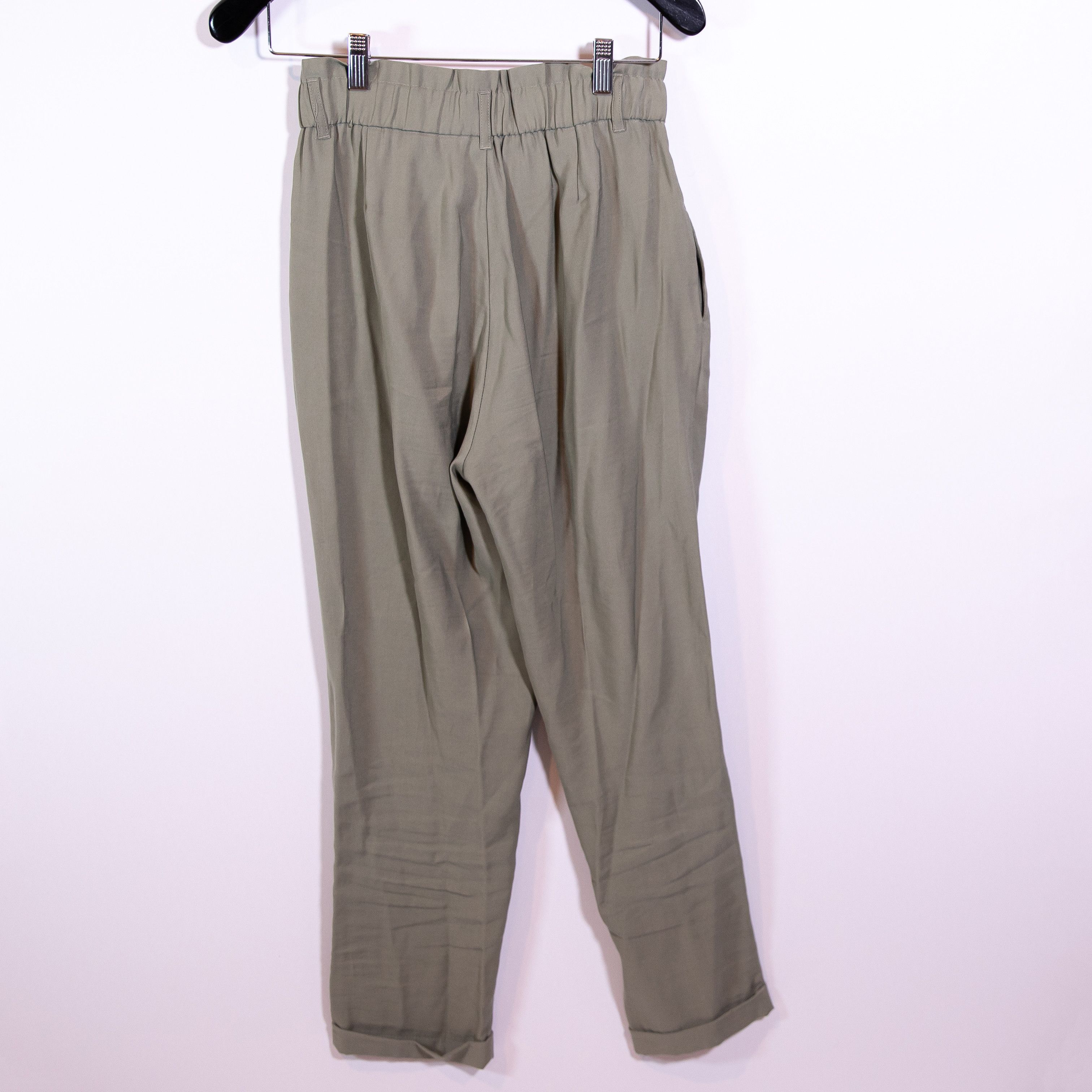 Zara Zara Women's Mid Rise Paper Bag Waist Ankle Size 27" / US 4 / IT 40 - 5 Thumbnail