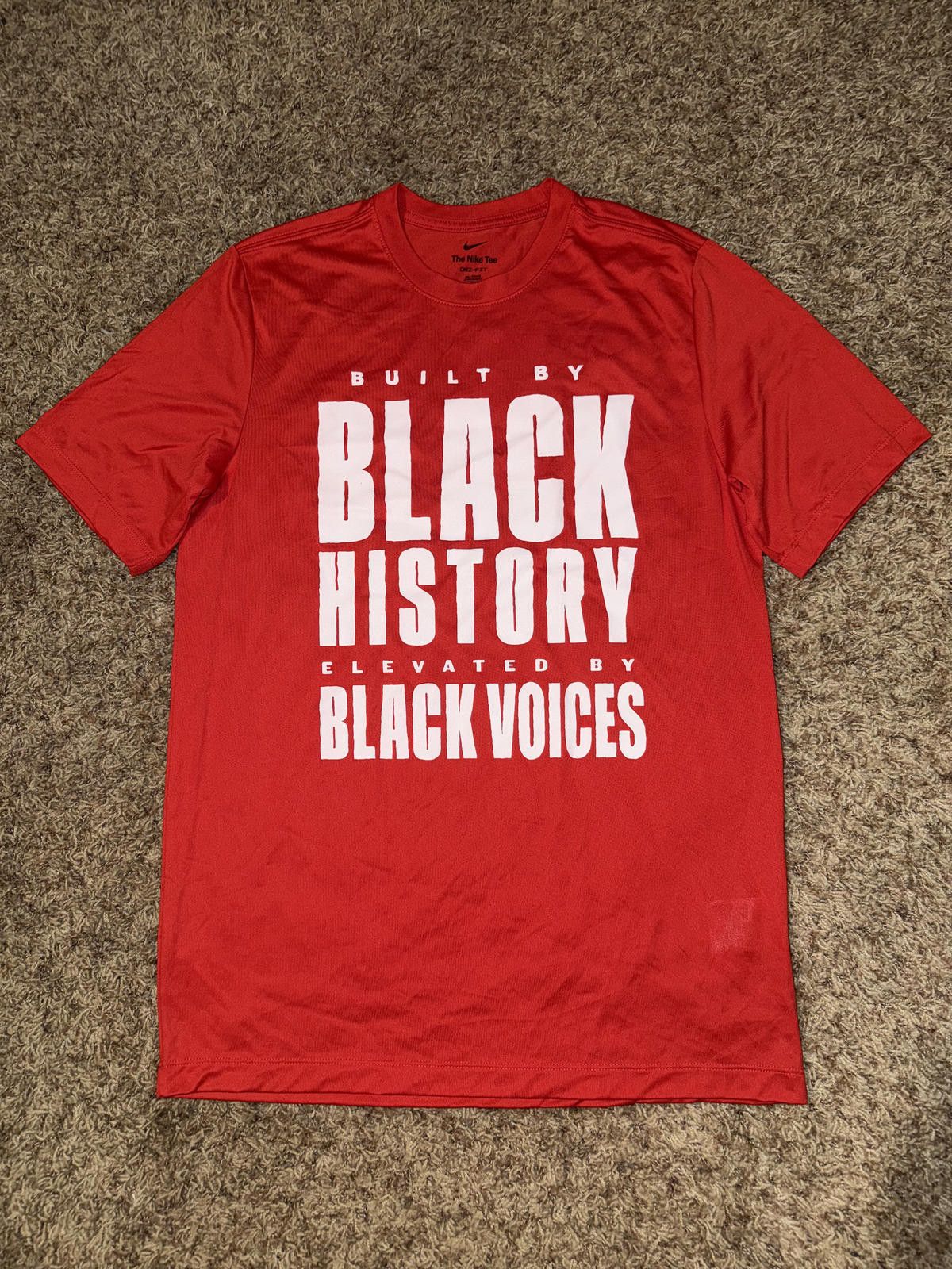 Nike Nike Men’s NBA Huston Rockets Team Issued Black Lives Matter Shirt Size US M / EU 48-50 / 2 - 1 Thumbnail