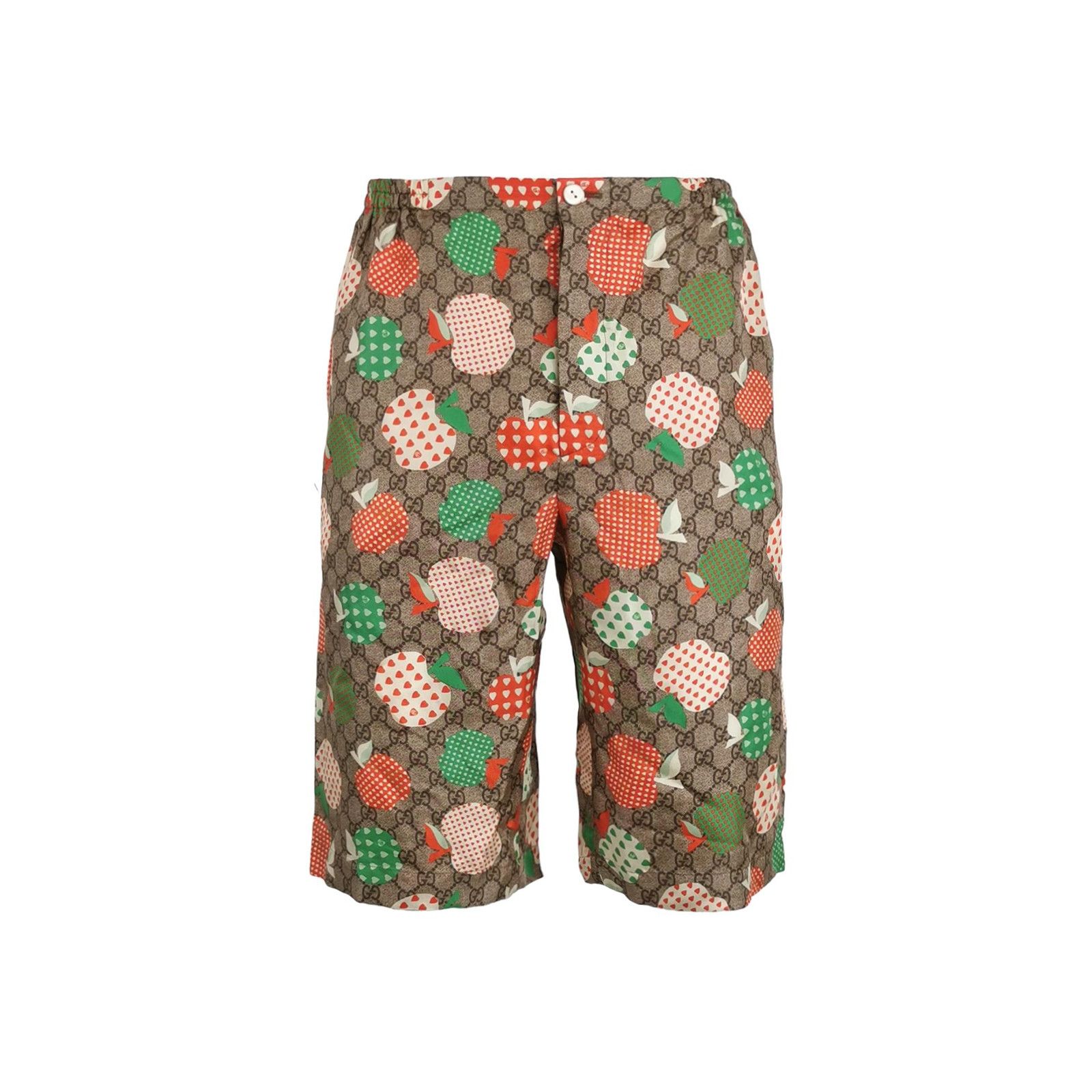 Gucci Gucci Silk Printed Double G Pattern Shorts Size US 28 / EU 44 - 1 Thumbnail