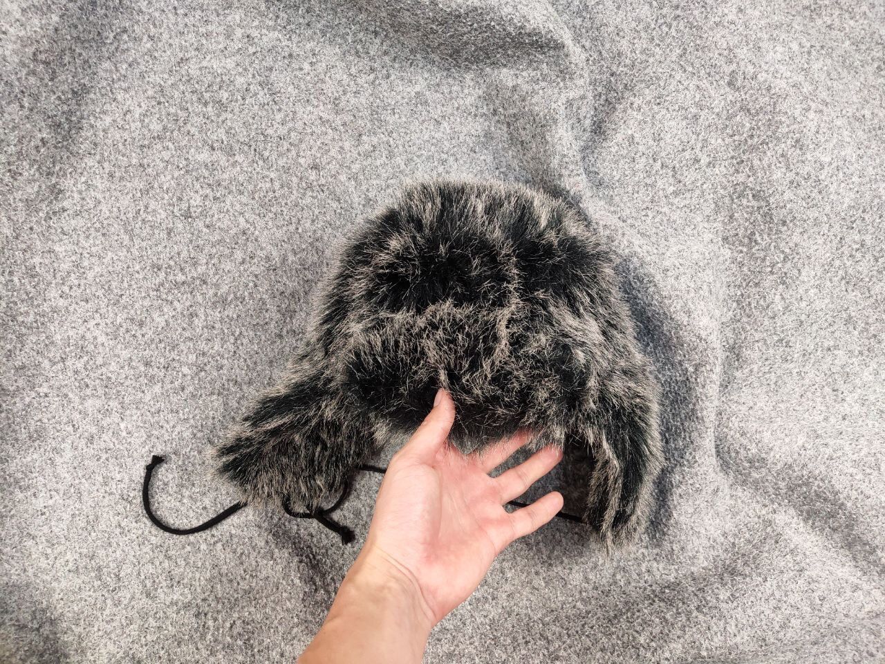 Hysteric Glamour Vintage Crazy Y2K Avant Garde If Six Was Nine Style Fur Hat Size ONE SIZE - 7 Thumbnail