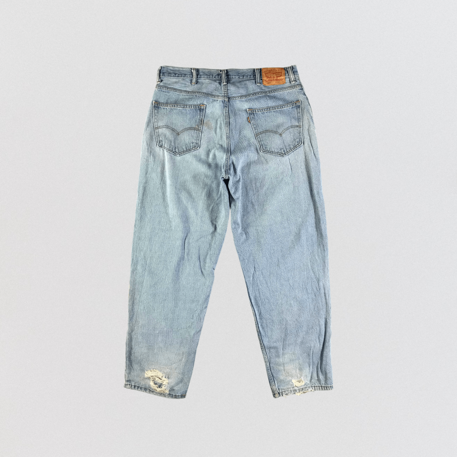Levi's × Vintage Vintage Light Wash Levis 560 Jeans-JM3367 Size US 39 - 2 Thumbnail