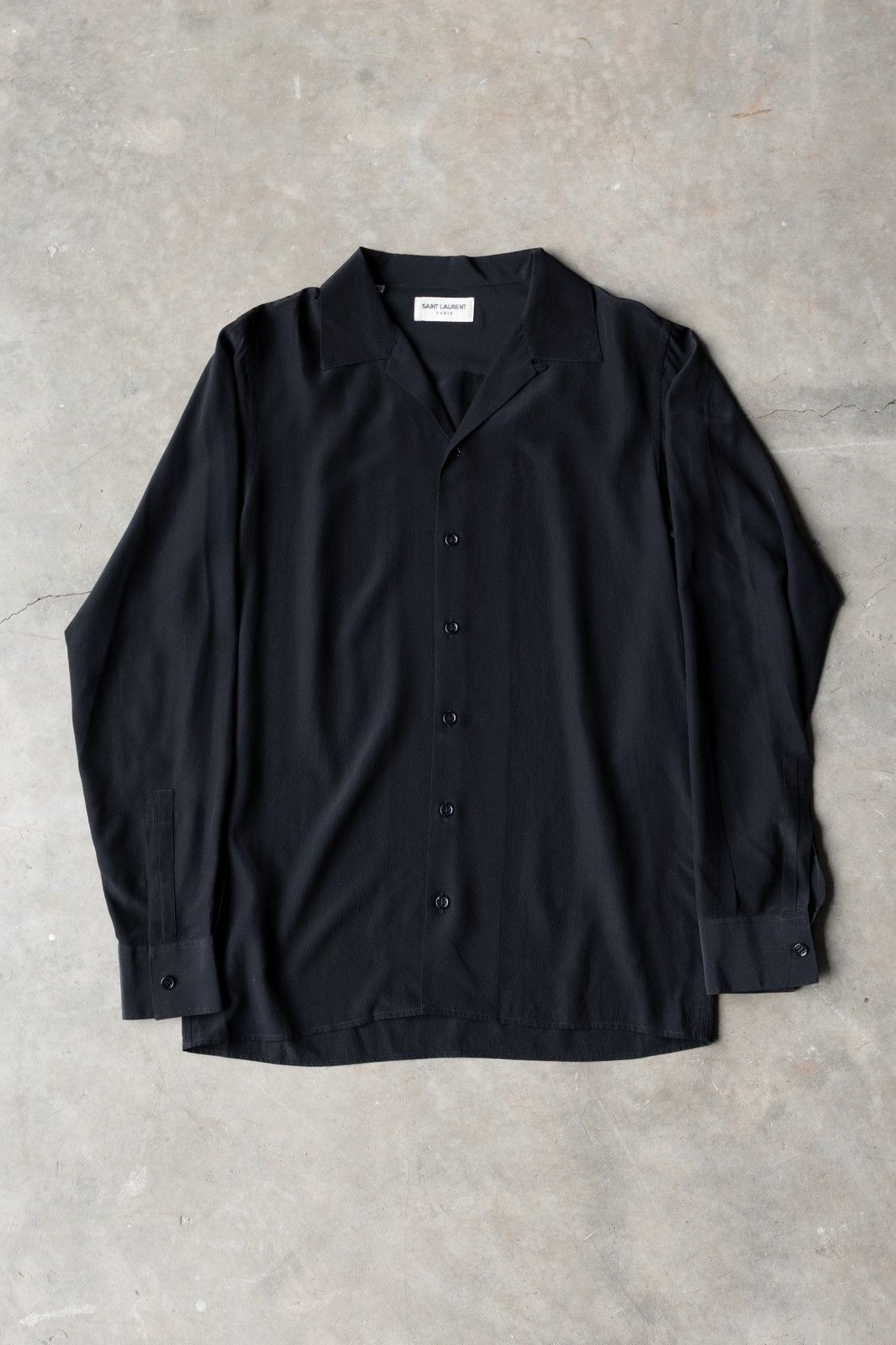 Saint Laurent Paris Saint Laurent Silk Button Up Size US S / EU 44-46 / 1 - 1 Thumbnail