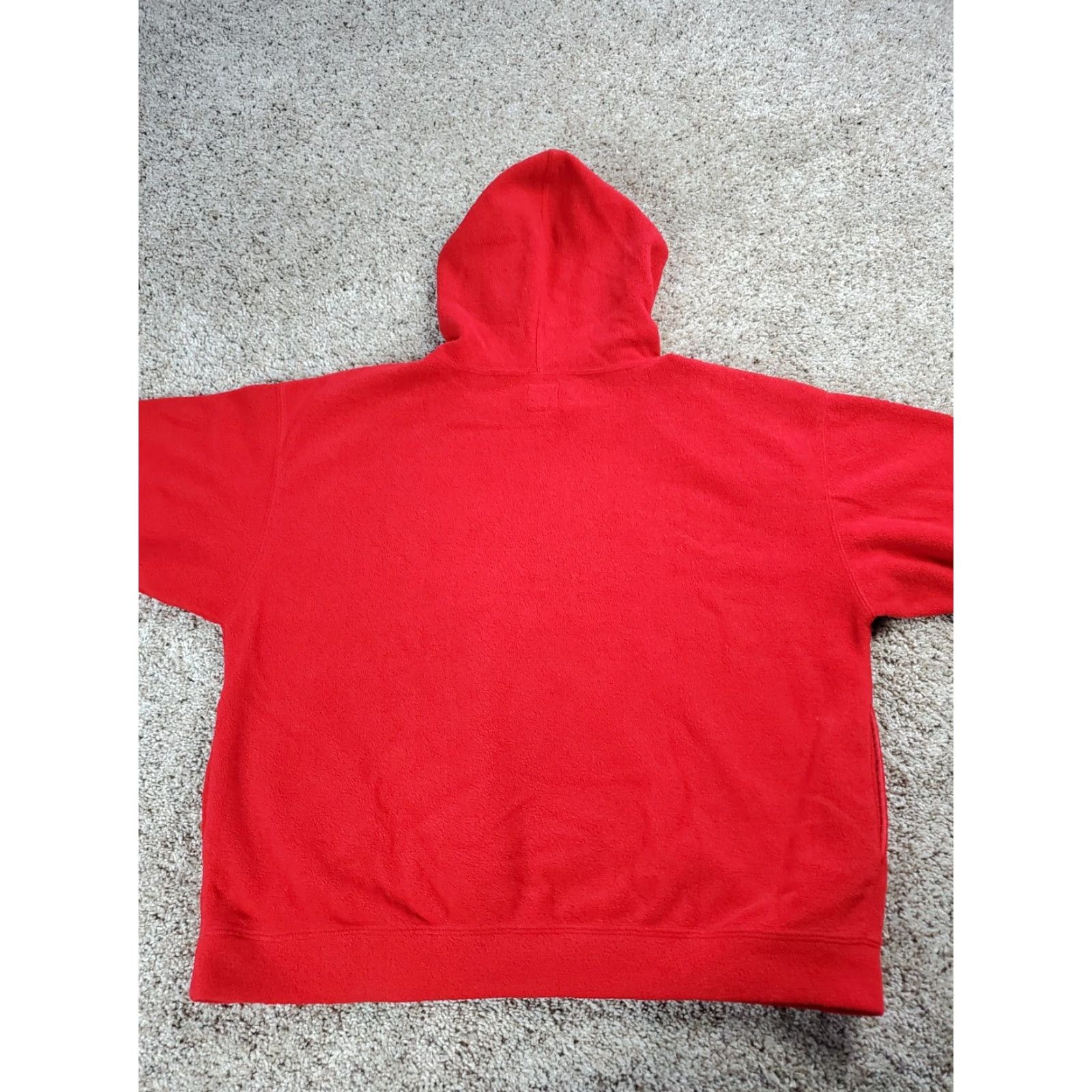 Gap VINTAGE Gap Hoodie Mens Medium Red Fleece Pullover Long Sleeve Cotton Blend Size US M / EU 48-50 / 2 - 7 Thumbnail