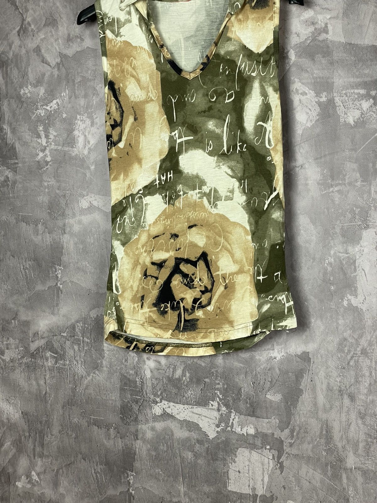 Japanese Brand × Vintage Vintage Mesh Top Engraving like jean paul gailtier Size M / US 6-8 / IT 42-44 - 3 Thumbnail