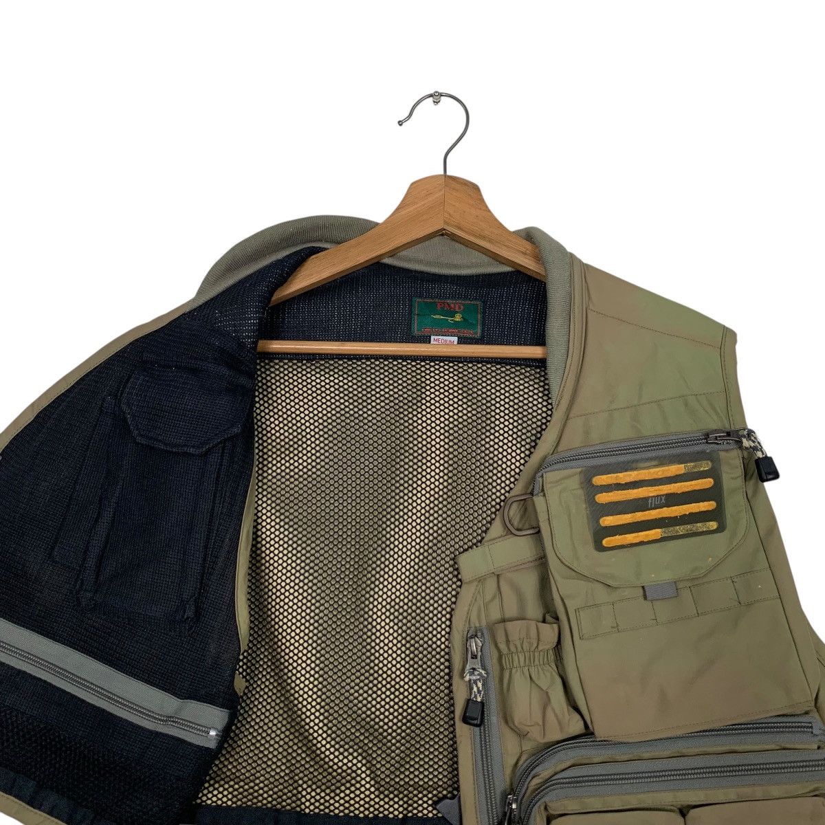 Vintage 90's PMD Fishing Gear Multi Pocket Utility Vest #2710-C122 Size US M / EU 48-50 / 2 - 8 Thumbnail