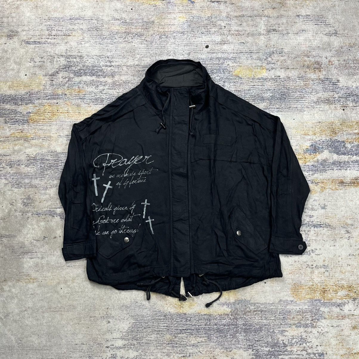 If Six Was Nine × Japanese Brand × Le Grande Bleu (L.G.B.) Heaven and Earth poem prayer jacket vkei style Size M / US 6-8 / IT 42-44 - 1 Thumbnail