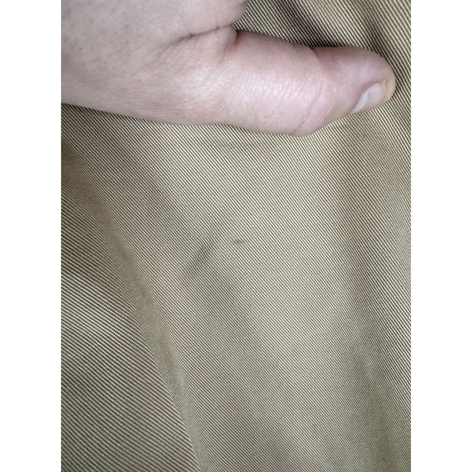 Brooks Brothers Brooks Brothers Hudson Chino Pants Mens 36x31 Khaki Beige Flat Front Cotton Size US 36 / EU 52 - 6 Thumbnail