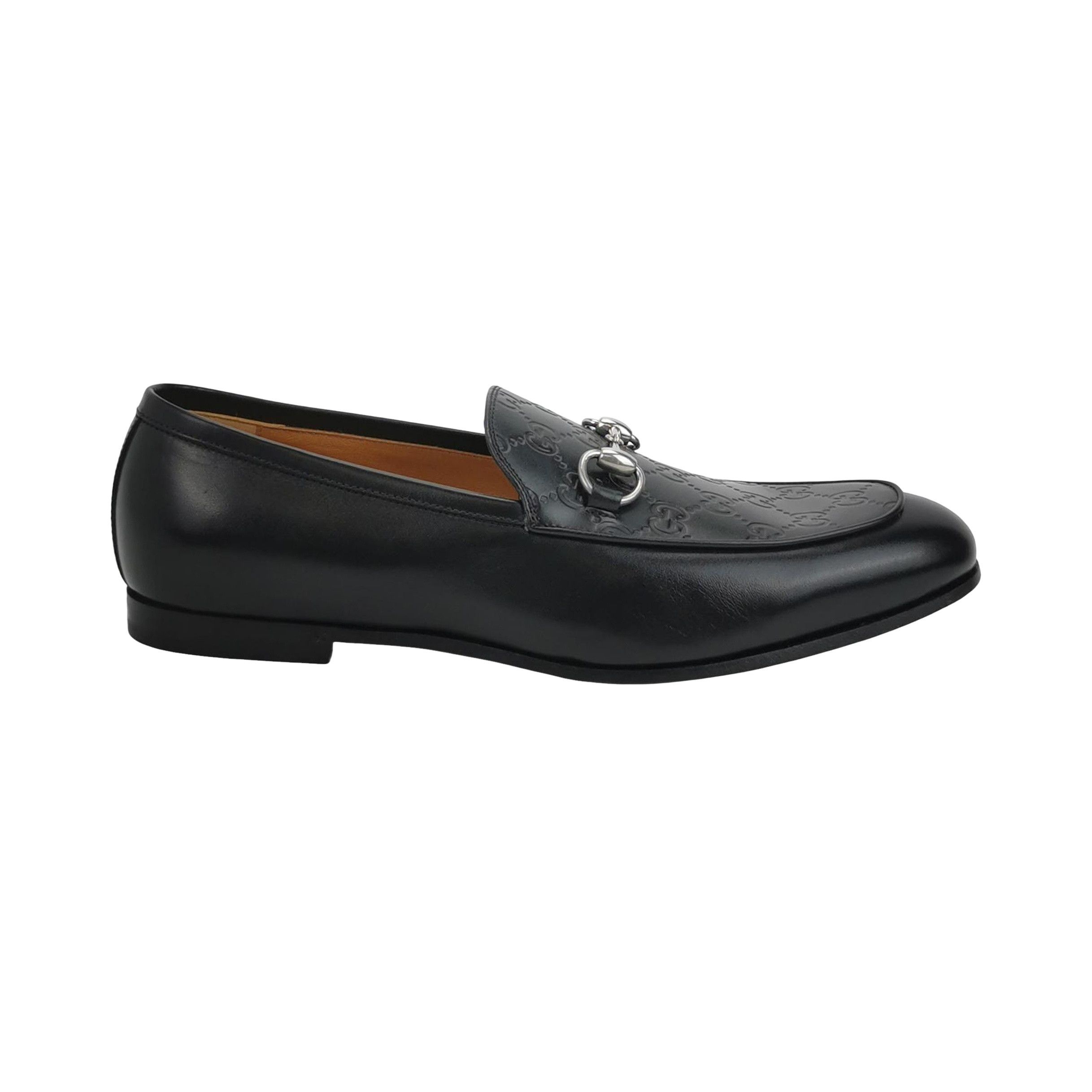 Gucci Gucci GG Embossed Horsebit Loafers 43 Size US 10 / EU 43 - 1 Thumbnail