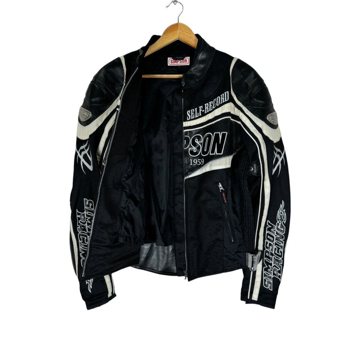 Sports Specialties 🌟SIMPSON RACING TEAM BIKERS JACKET Size US L / EU 52-54 / 3 - 9 Thumbnail