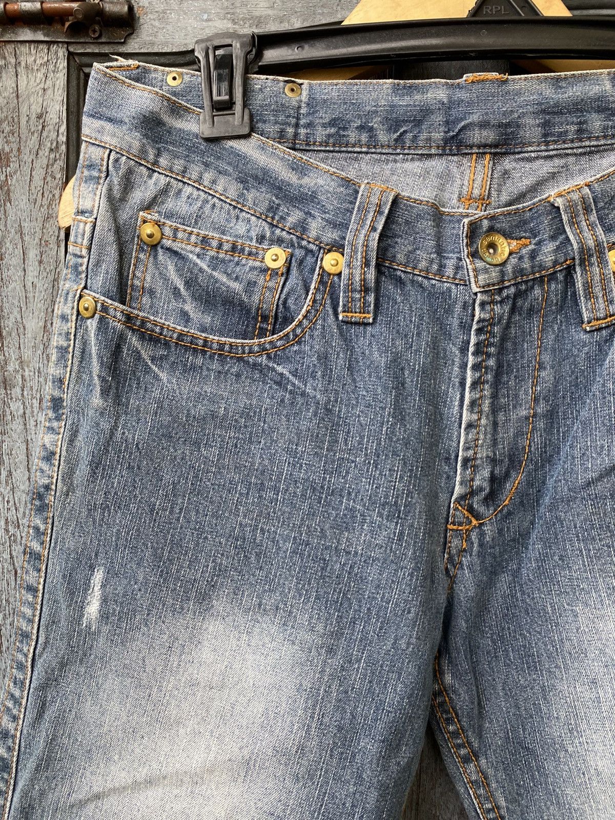 semanticdesign semanticdesign Short Jeans Denim Japanese Distressed Vintage Size US 30 / EU 46 - 3 Thumbnail