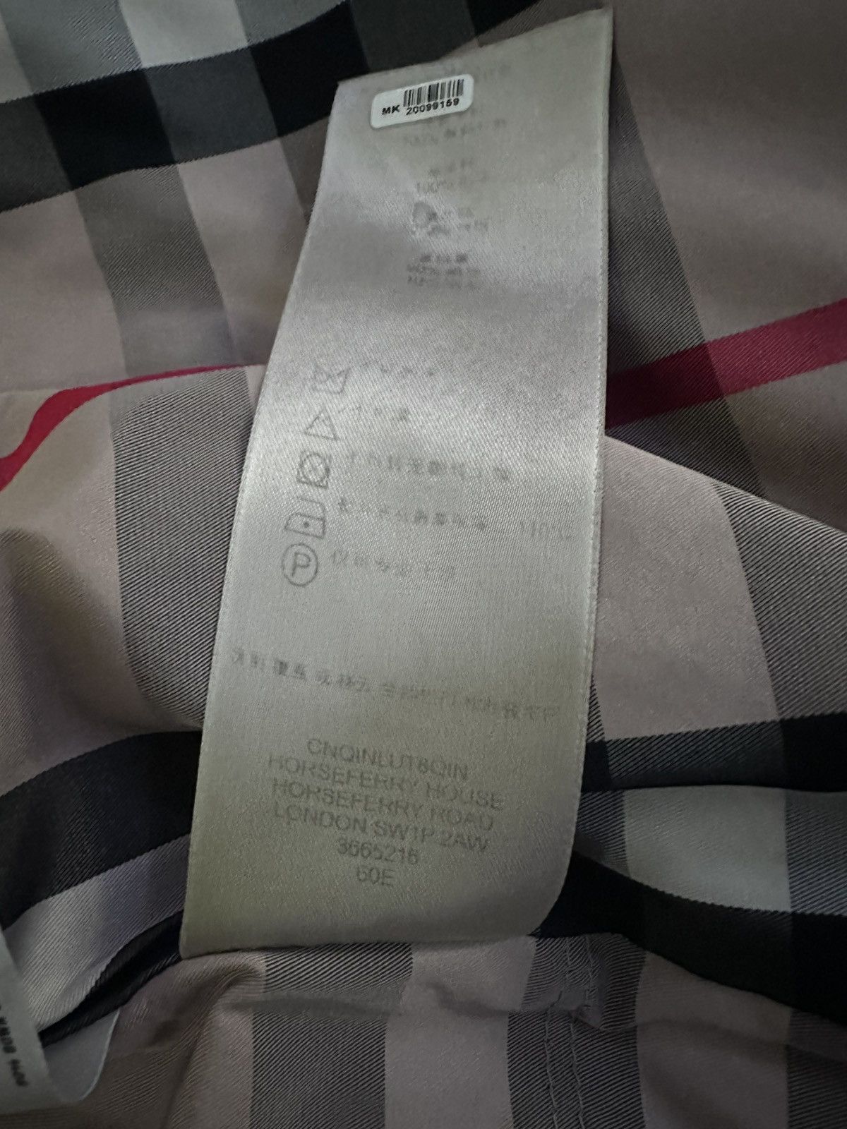 Burberry Burberry Brit Down Jacket Puffer Nova Check Size US S / EU 44-46 / 1 - 19 Thumbnail