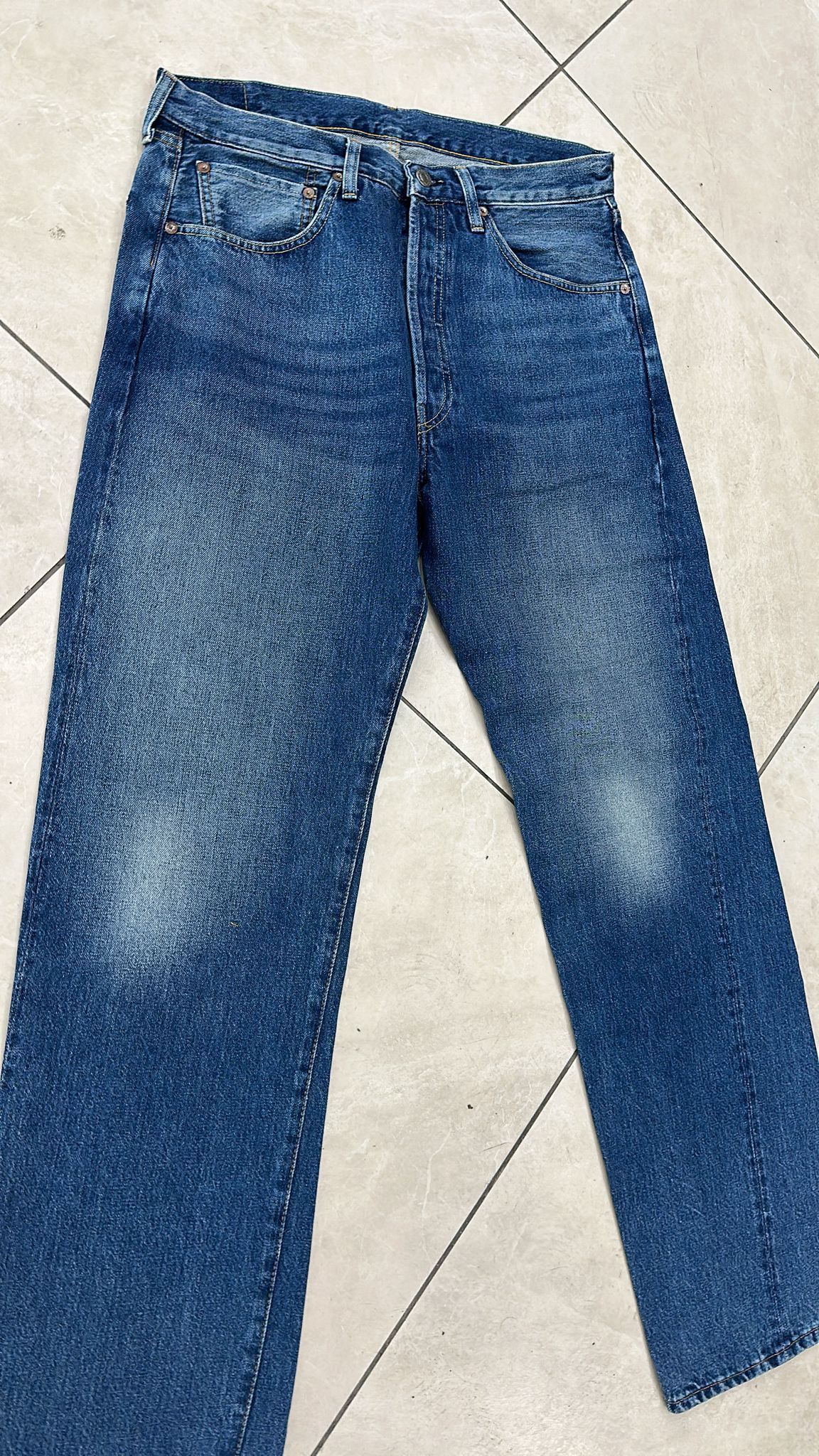 Levi's Vintage Clothing LVC Levi's Vintage Clothing 1955 501XX BigE Selvedge Jeans Size US 32 / EU 48 - 3 Thumbnail
