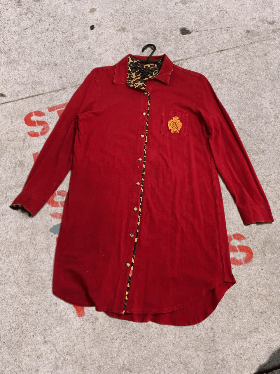 Polo Ralph Lauren Lauren Ralph Lauren Women's Red Long Shirt Size M / US 6-8 / IT 42-44 - 1 Thumbnail