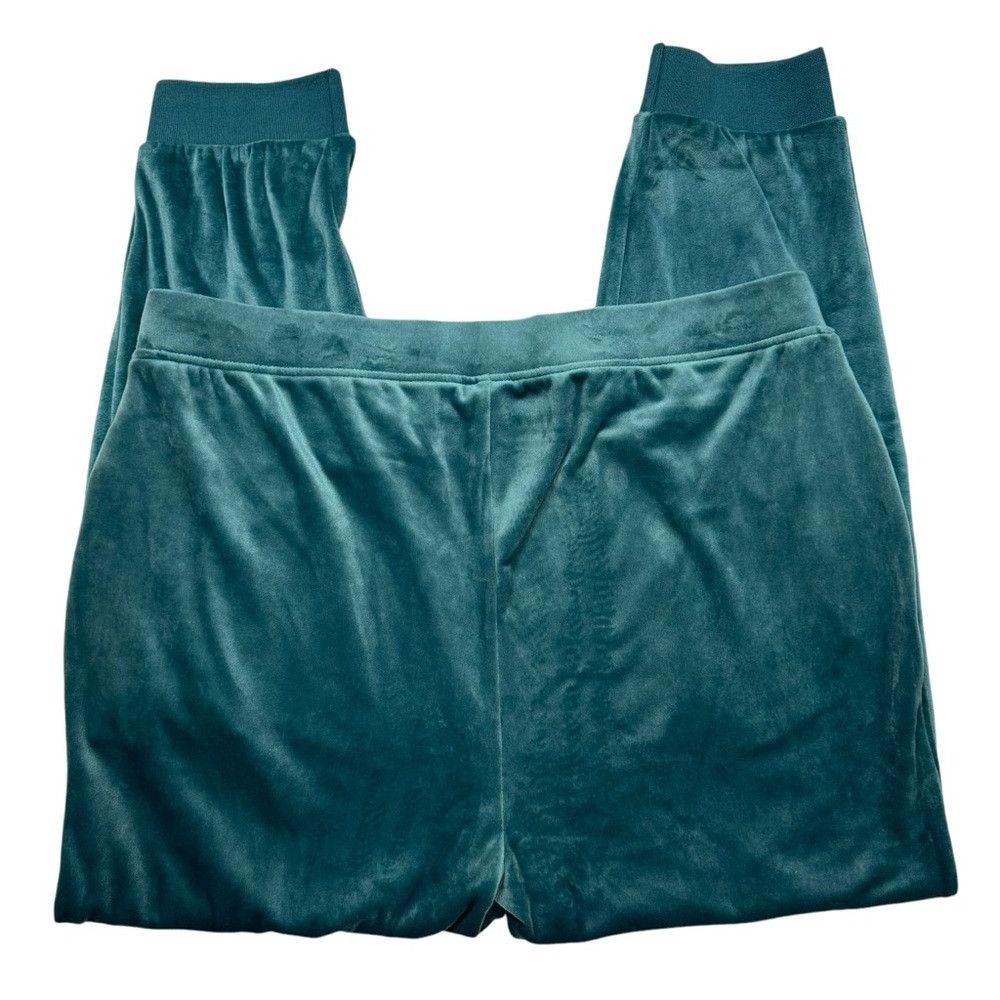 Chicos New Chico's Zenergy Velour Teal Jogger Size 2 US L Size 36" / US 14 / IT 50 - 3 Thumbnail