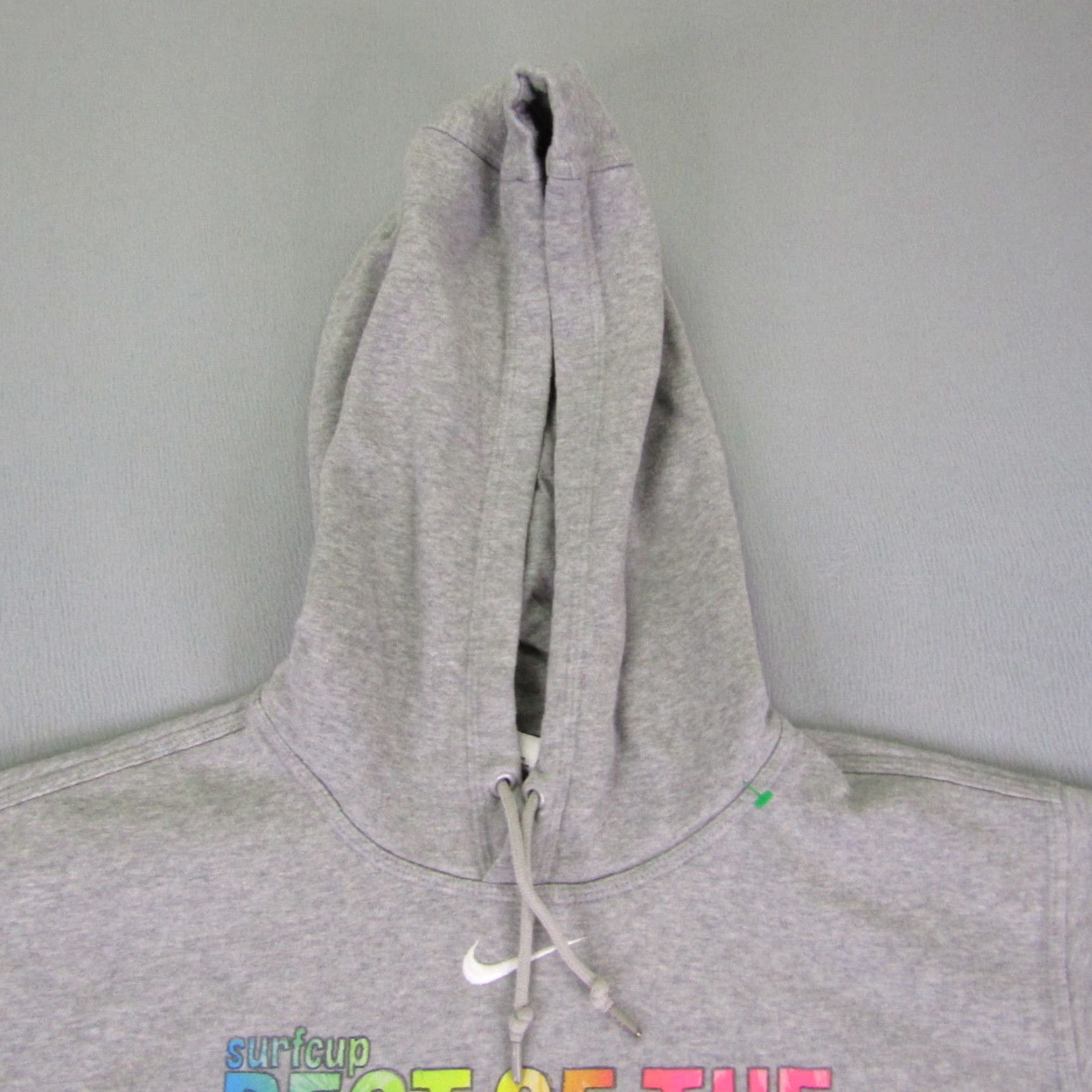 Nike Nike Hoodie Mens M Gray Pullover Surfcup 2015 Surfer Swoosh Logo Outdoor Sports Hooded Pockets Size US M / EU 48-50 / 2 - 2 Thumbnail